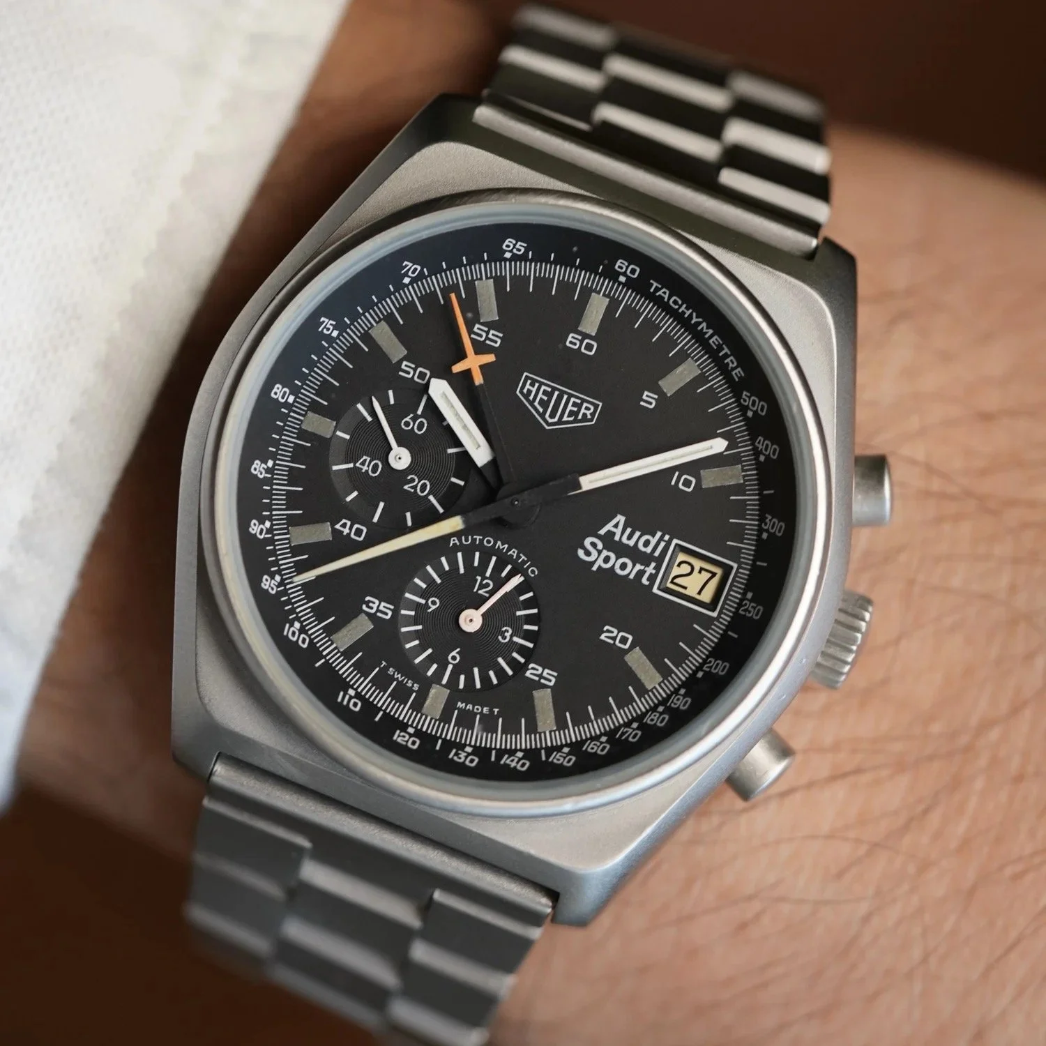 Heuer Audi Sport Chronograph w/ Box
