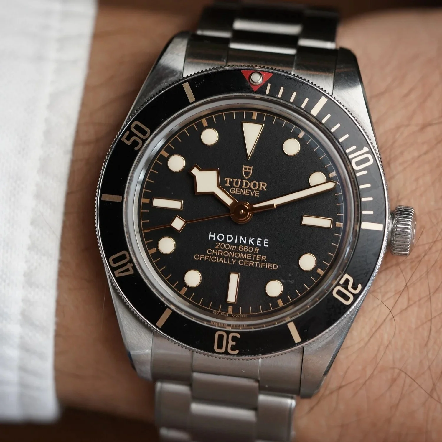 TUDOR Hodinkee Black Bay 58 Unpolished Box &amp; Papers