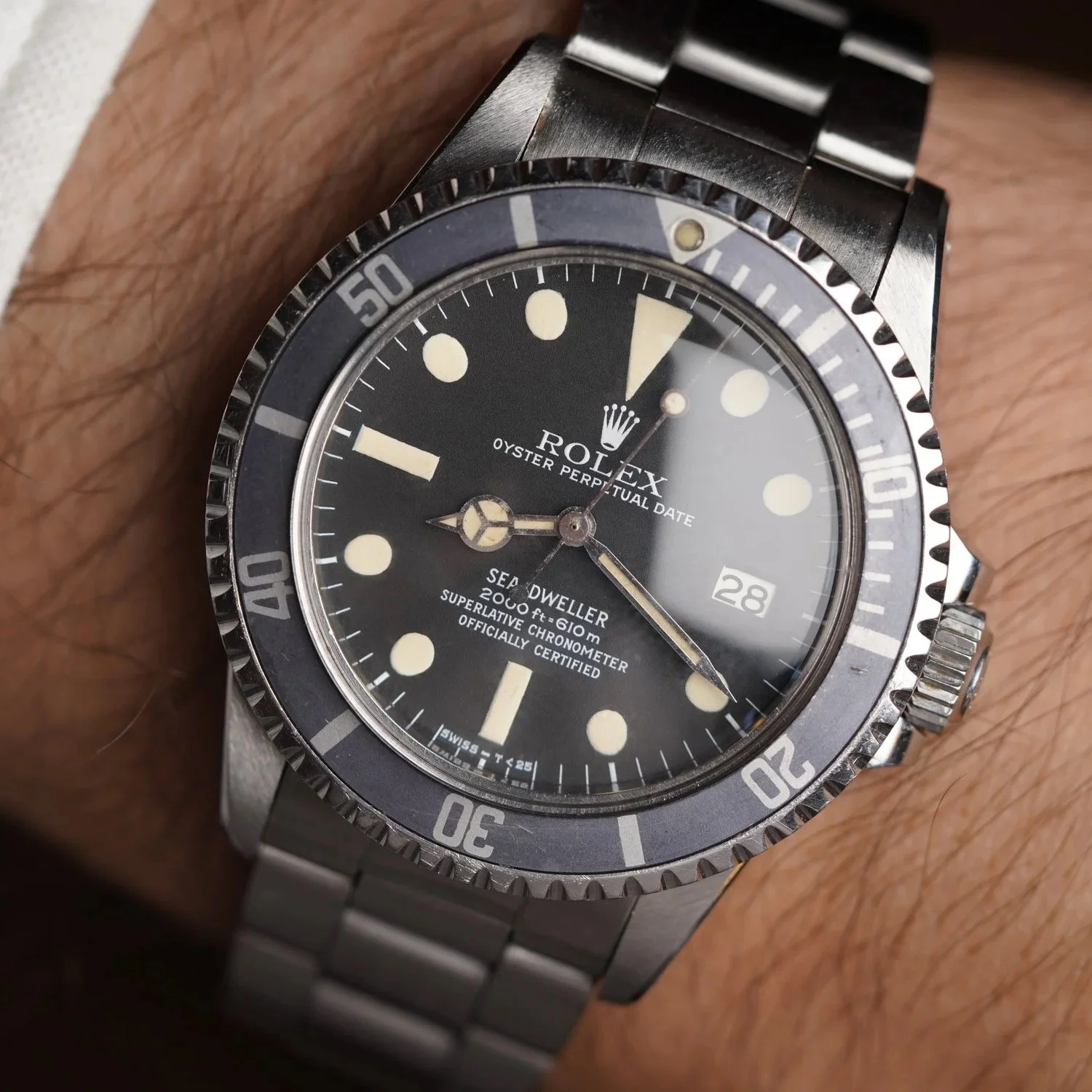Rolex Sea-Dweller Reference 1665 Mark 1 Dial