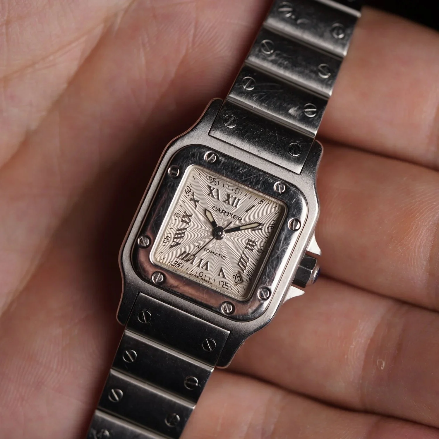 Cartier Santos Galbee Reference 2423 w/ Box
