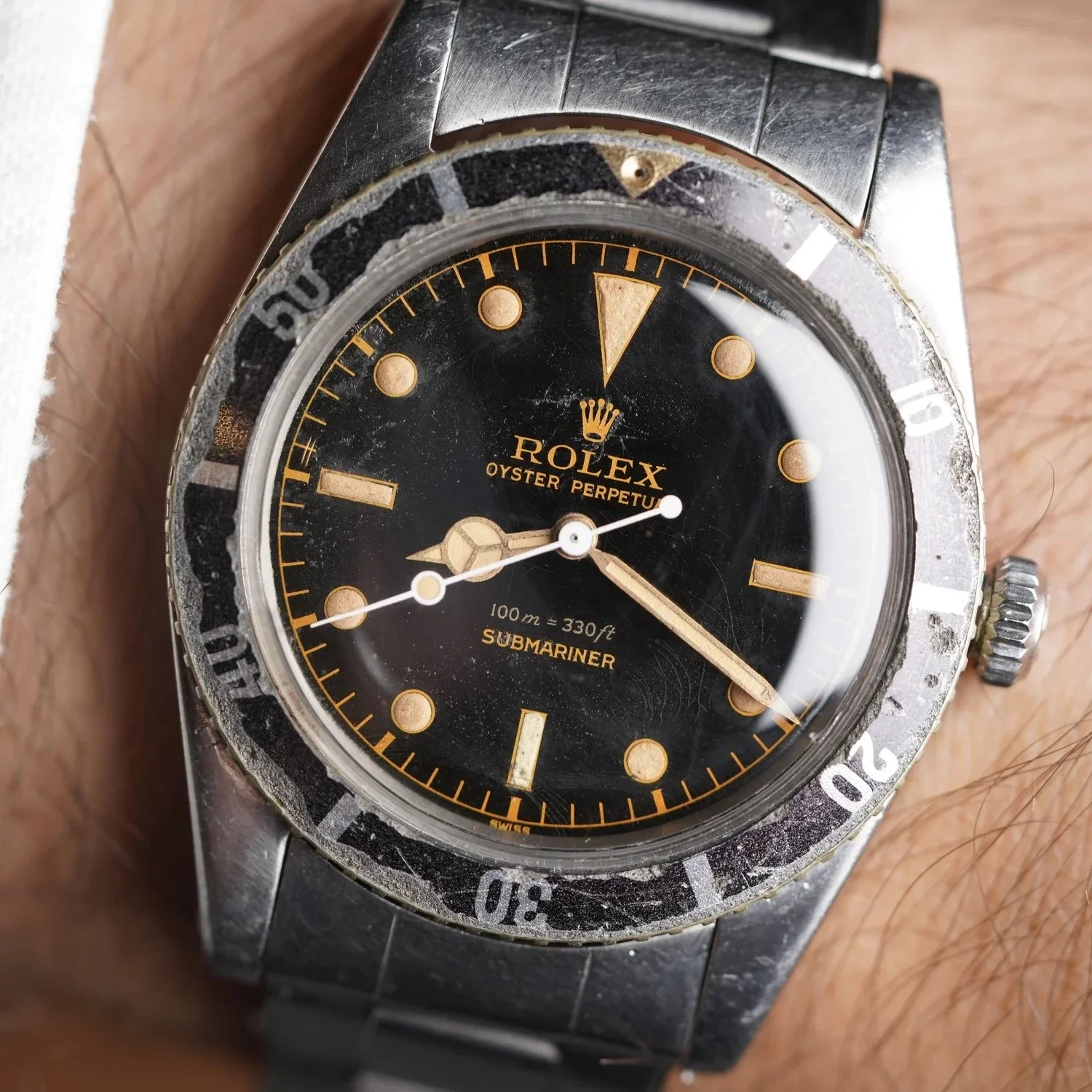 Rolex Small Crown Submariner Ref 6536/1