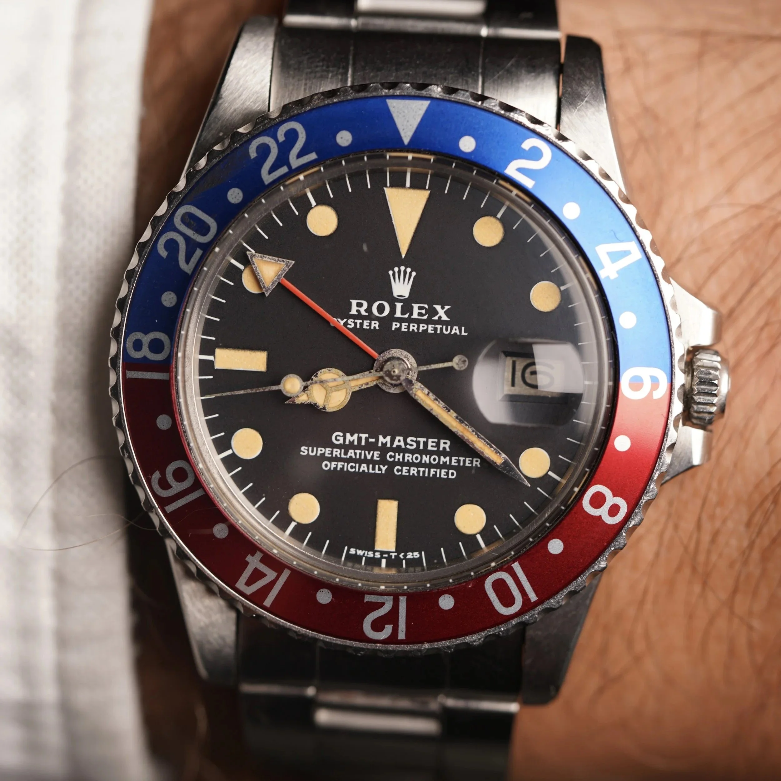 Rolex MK II GMT-Master Reference 1675 Pepsi