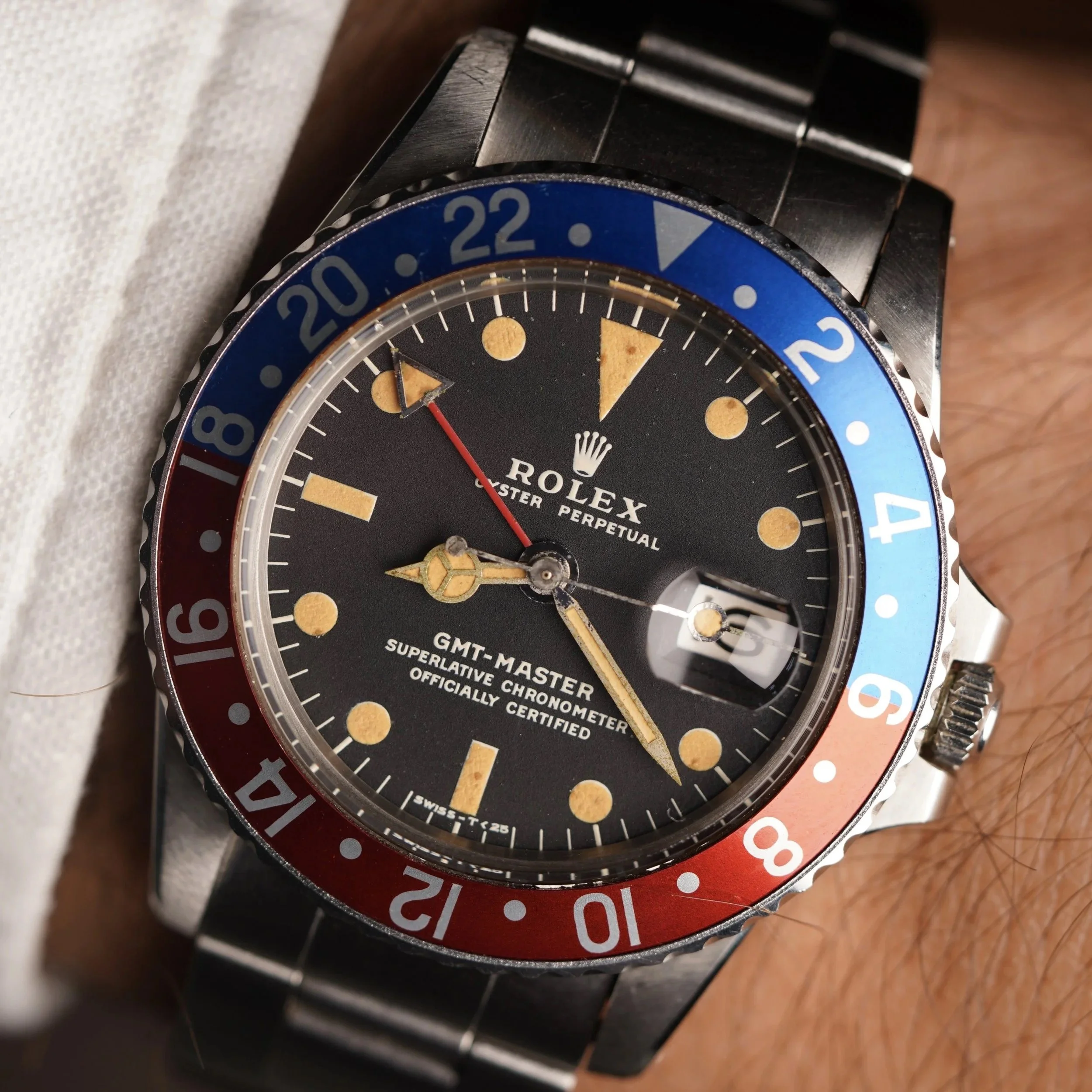 Rolex GMT-Master Ref 1675 Pepsi Box &amp; Papers