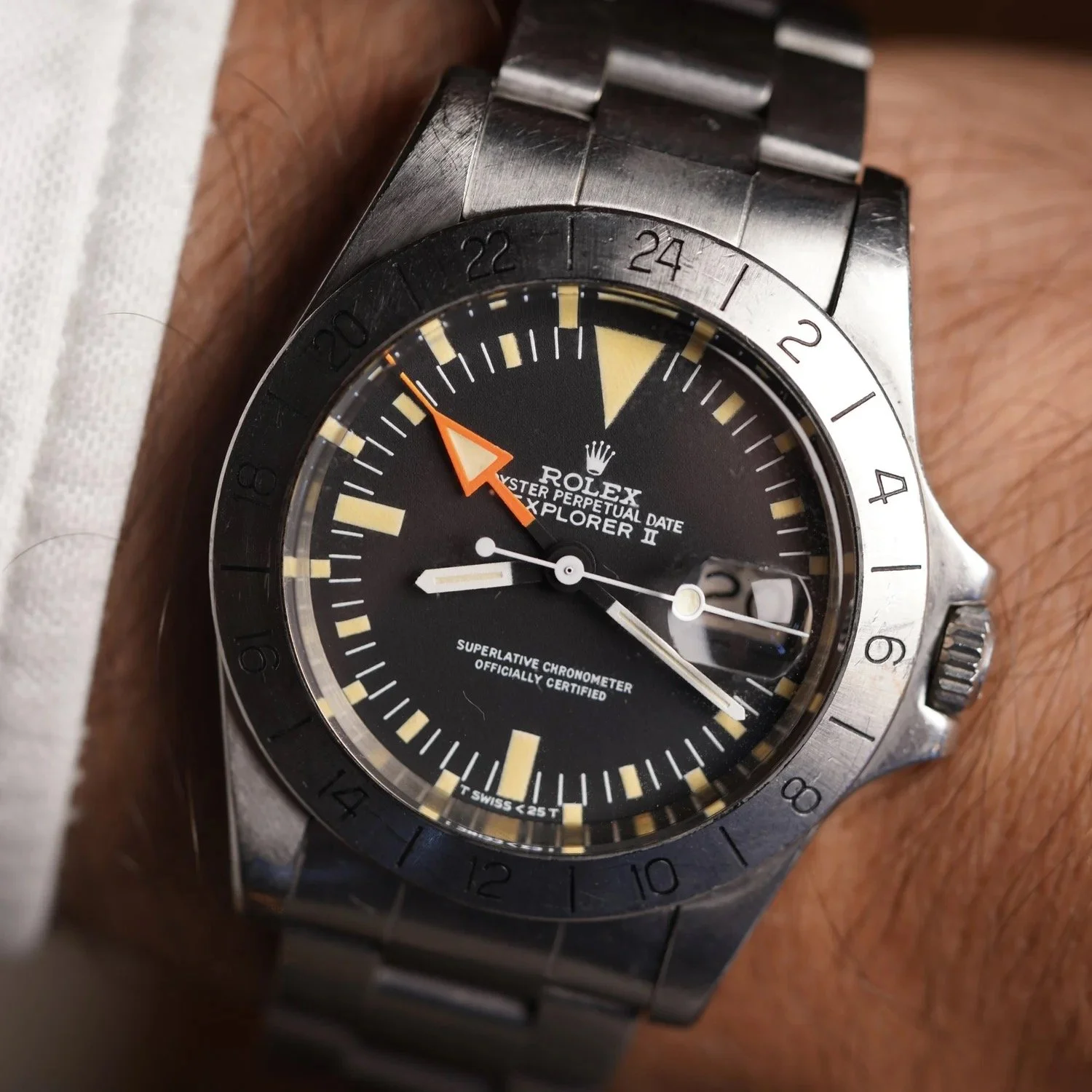 Rolex Explorer II Reference 1655 Unpolished