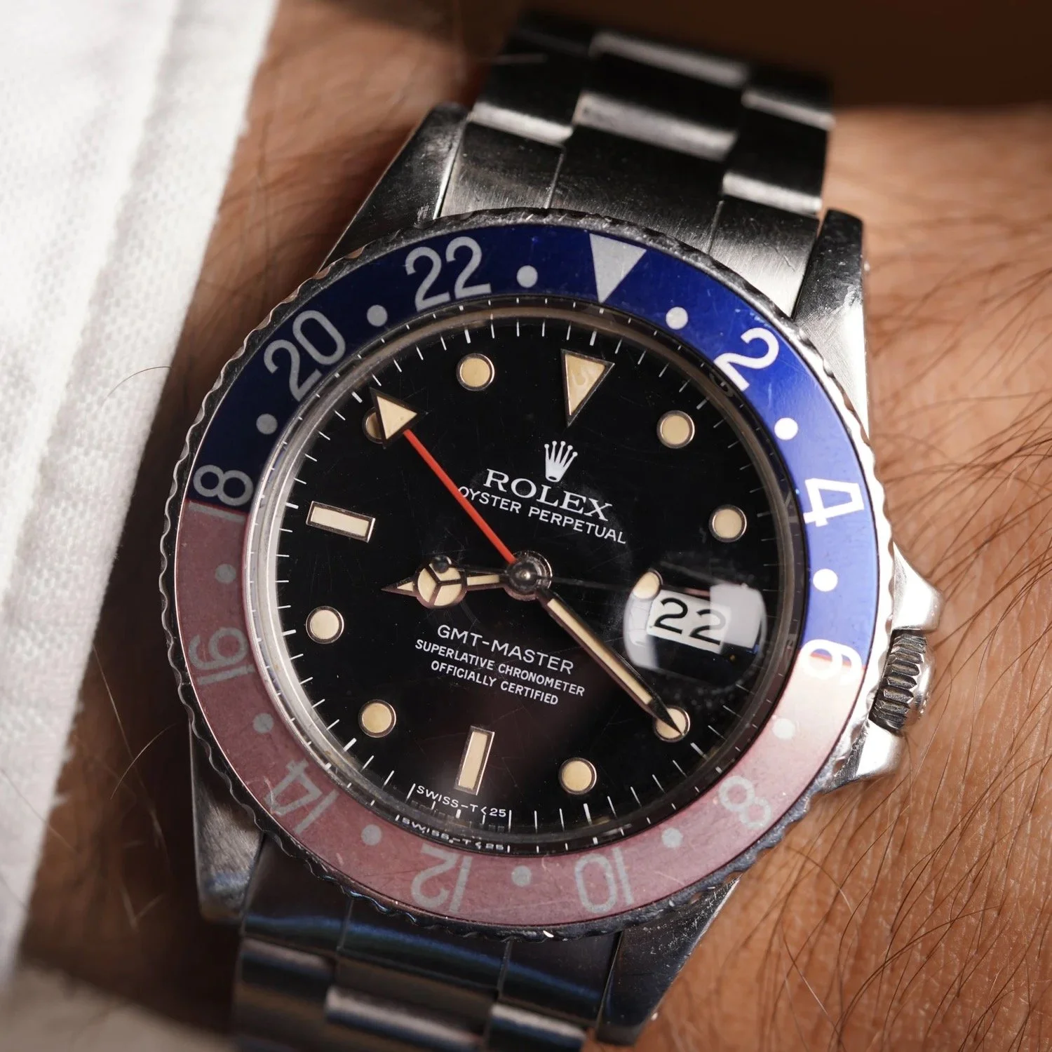 Rolex GMT-Master Ref 16750 Spider Dial