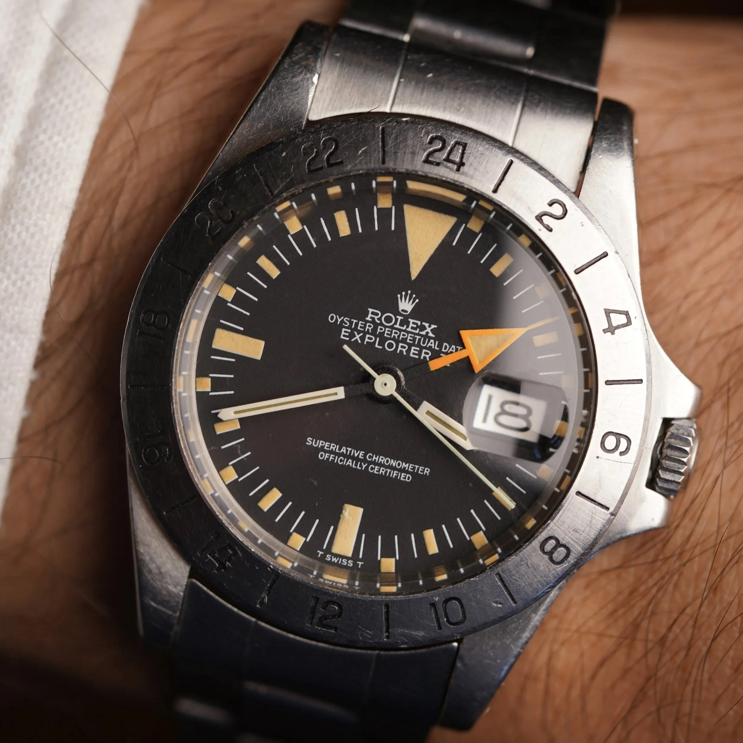 Rolex Straight Hand Explorer II Reference 1655 Unpolished