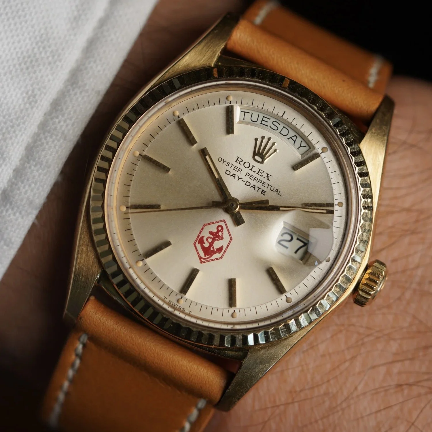 Rolex United States Merchant Marine Day-Date Ref 18038 in 18K Yellow Gold