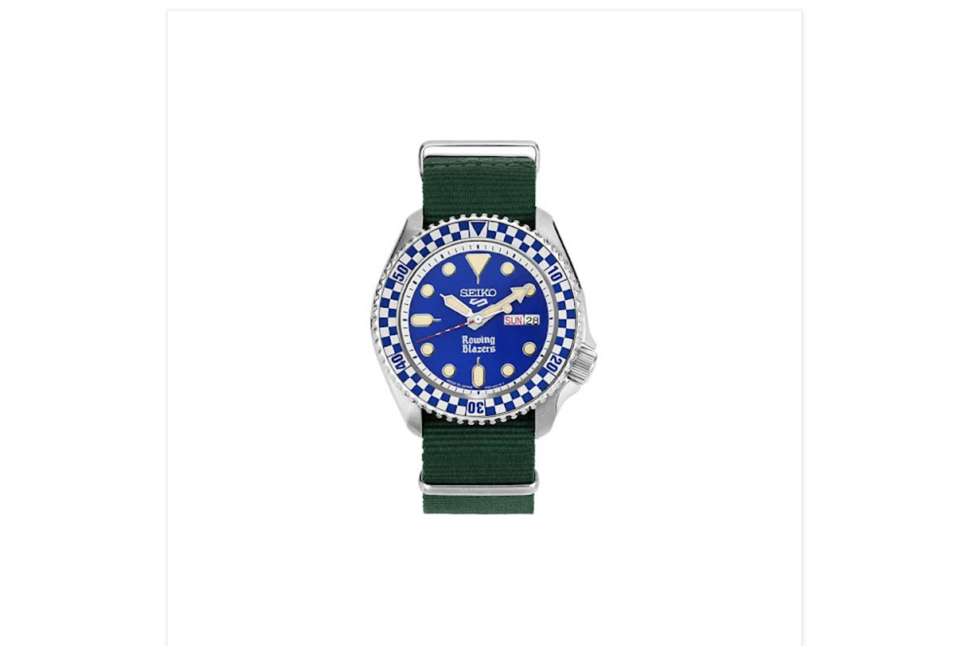 Henki Time: Rowing Blazers x Wind Vintage x Seiko Release