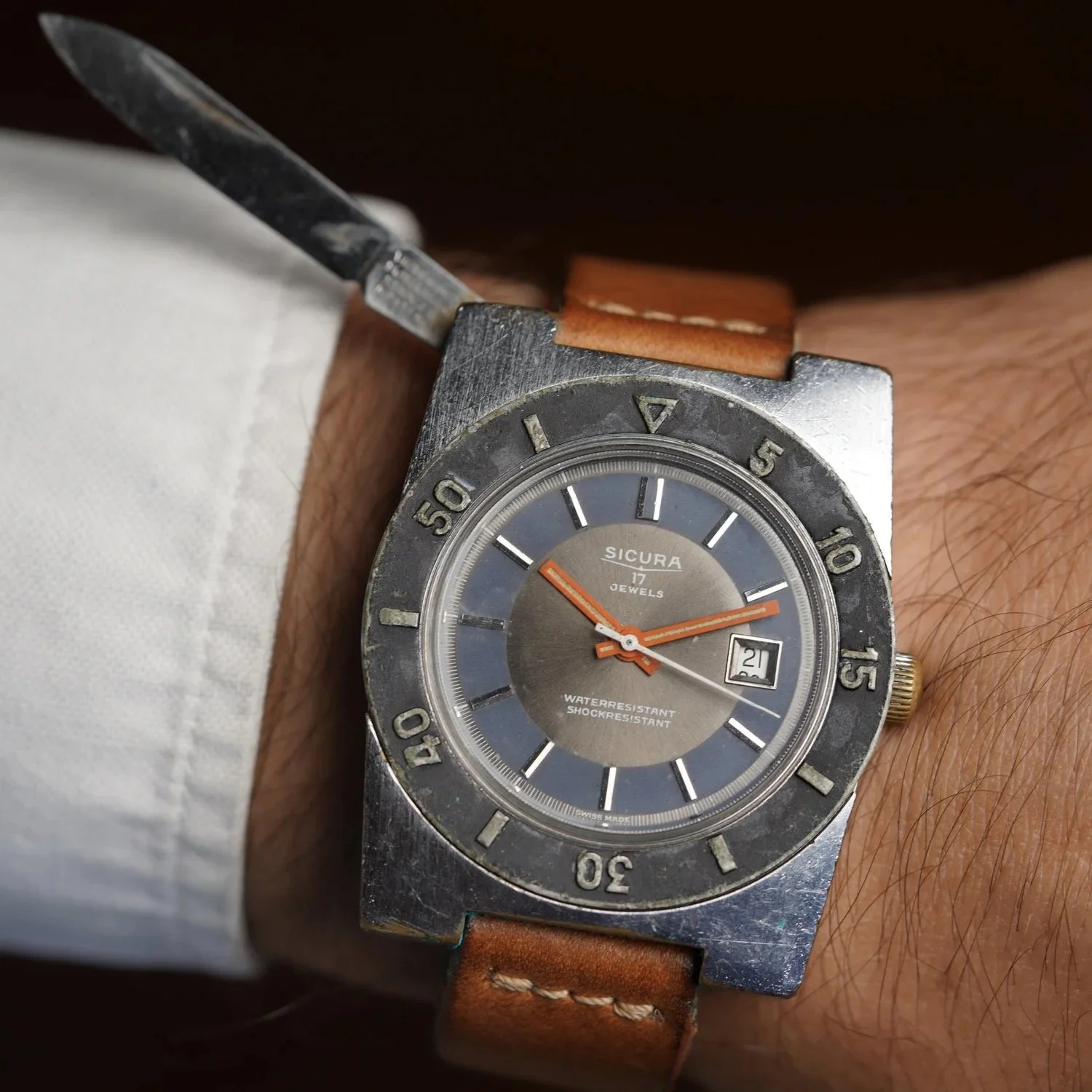 Sicura Safari Knife Watch
