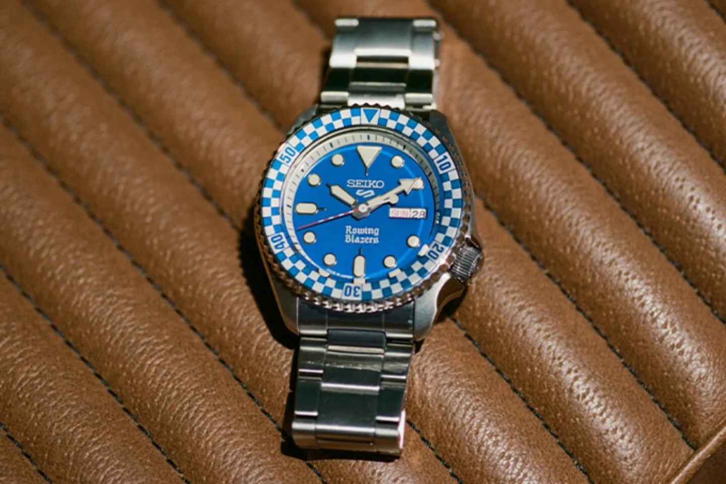 HICONSUMPTION: Seiko and Rowing Blazers Bring Back Their Beloved Checkerboard Rally Diver For Summer