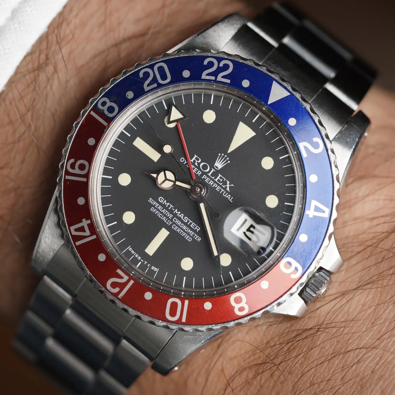 Rolex Radial Dial GMT-Master Reference 1675