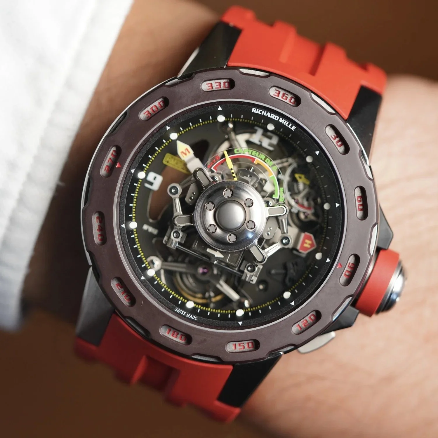 Richard Mille RM 36-01 G-Sensor Tourbillon Sébastien Loeb w/ Box &amp; Papers