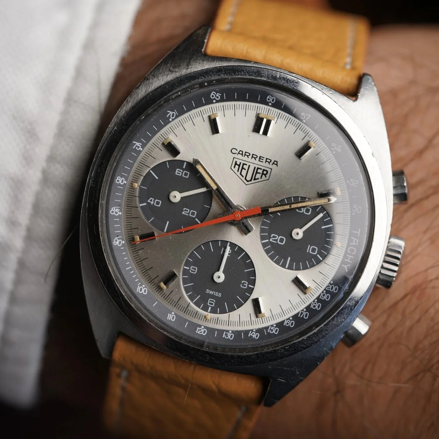 Heuer Carrera First Execution Reference 73653 S Unpolished