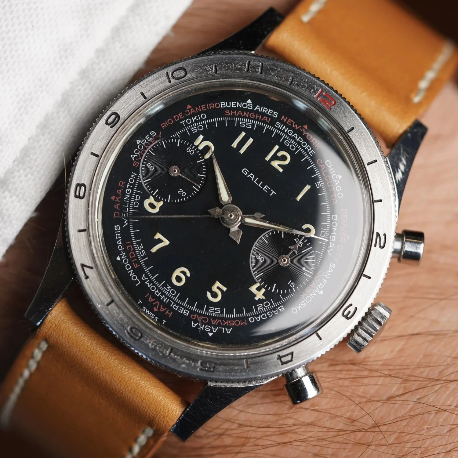 Gallet Mk 3 Flying Officer Unpolished