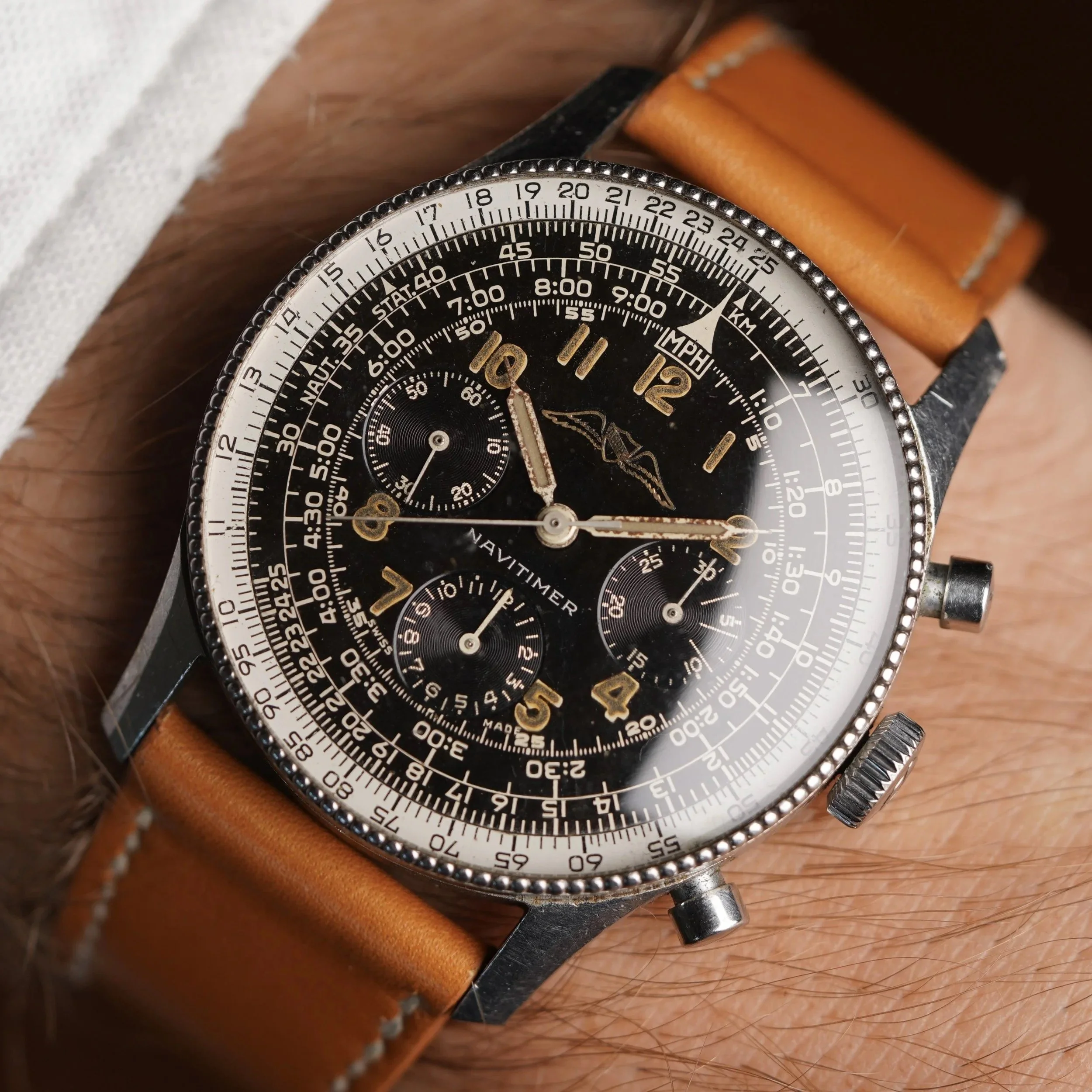 Breitling AOPA Navitimer Ref 806 Unpolished