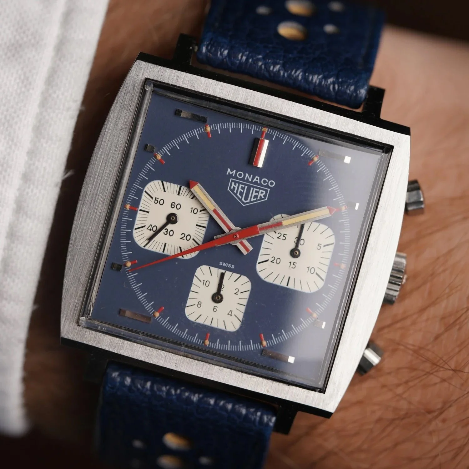 Heuer Monaco Reference 73633 Unpolished