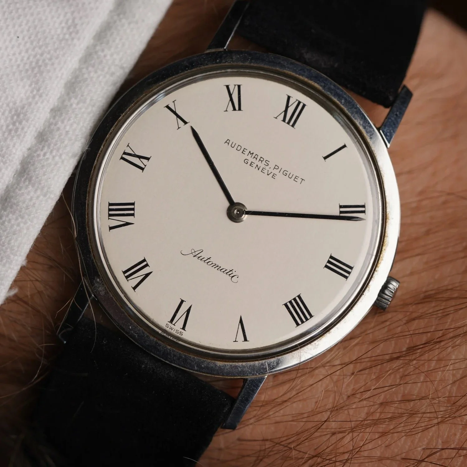 Audemars Piguet Automatic Ref. 5273  Unpolished w/ Box and Papers