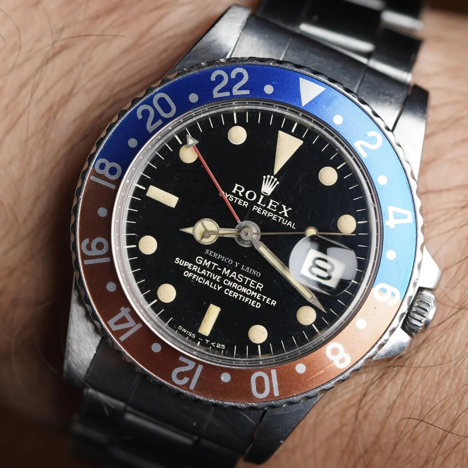 Rolex Serpico Y Laino GMT-Master Reference 1675