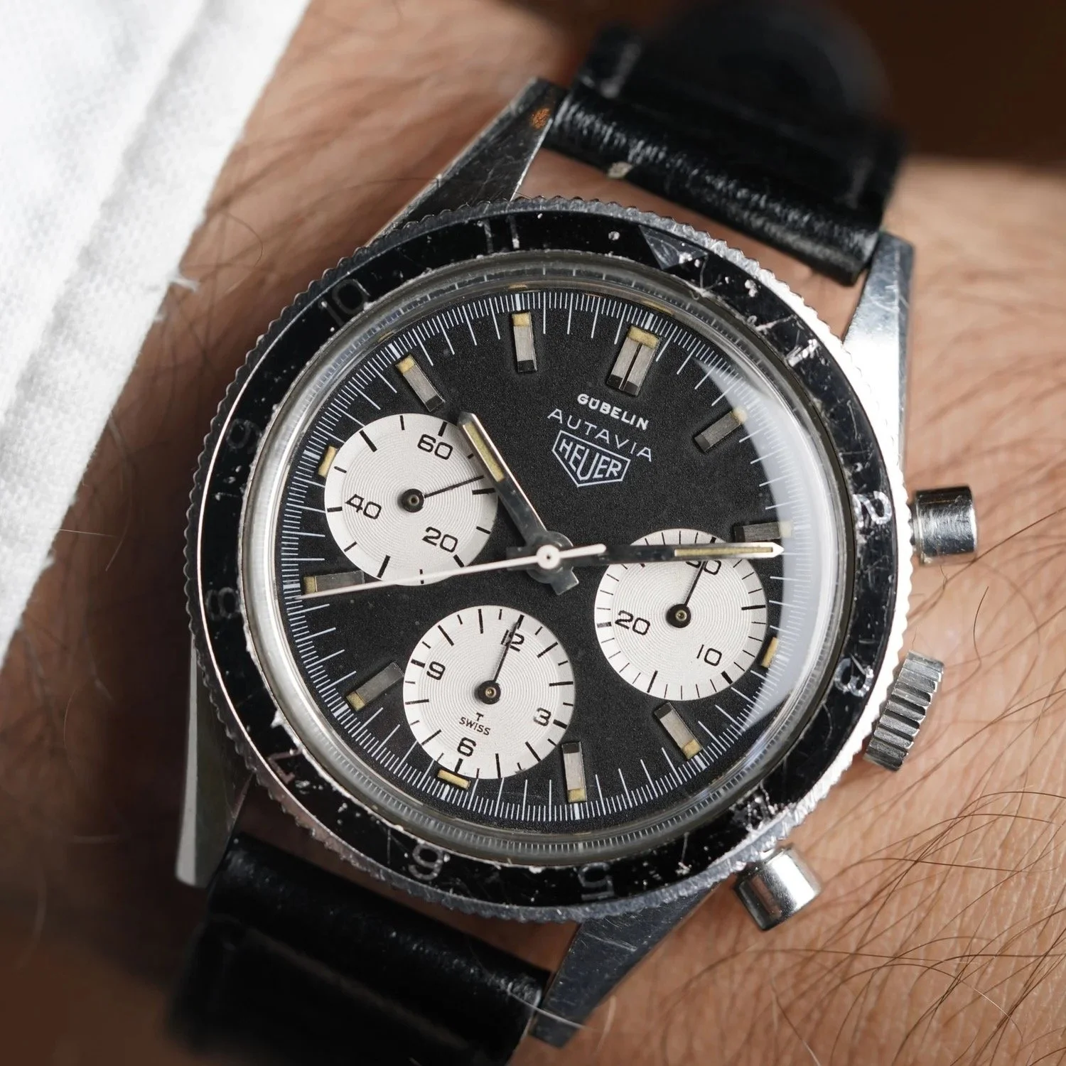 Heuer “Gubelin” Autavia Ref. 2446 Unpolished