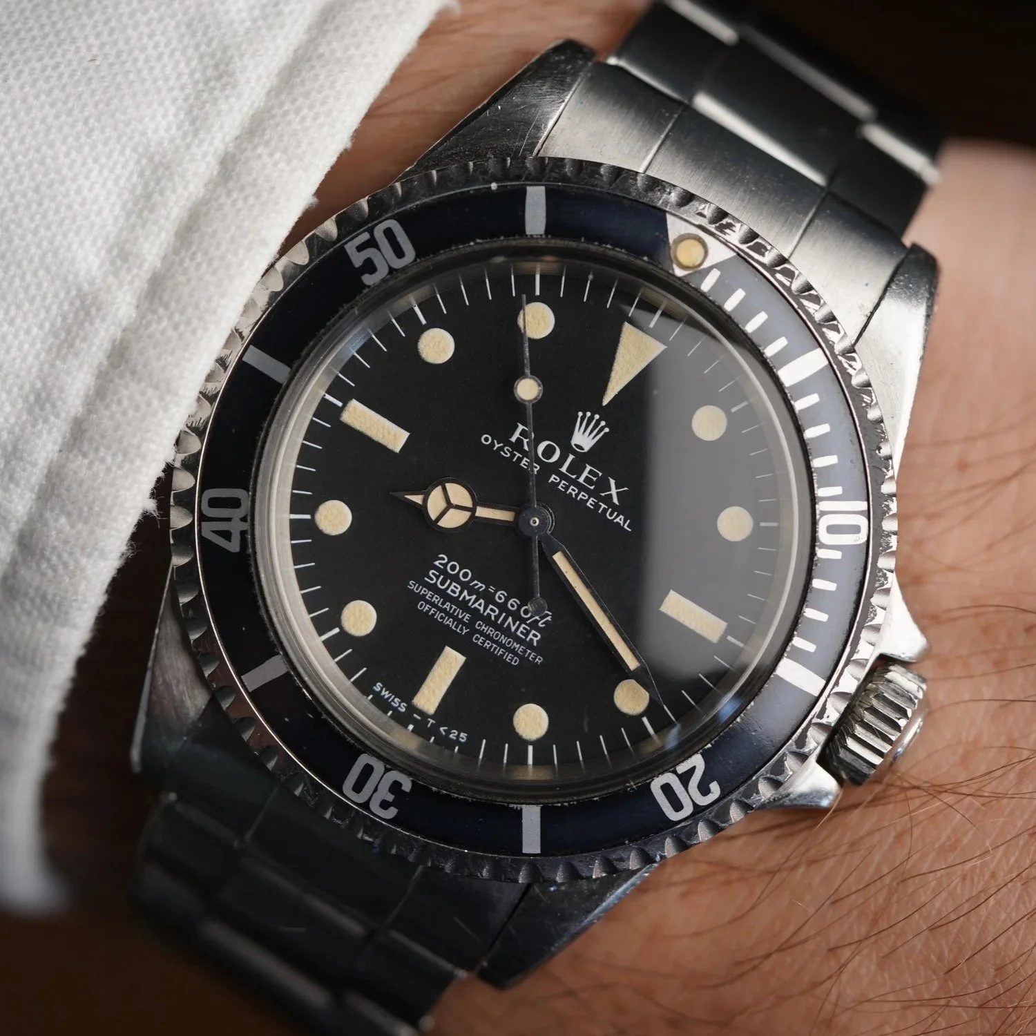 Rolex Meters First Submariner Reference 5512 Unpolished w/ Box