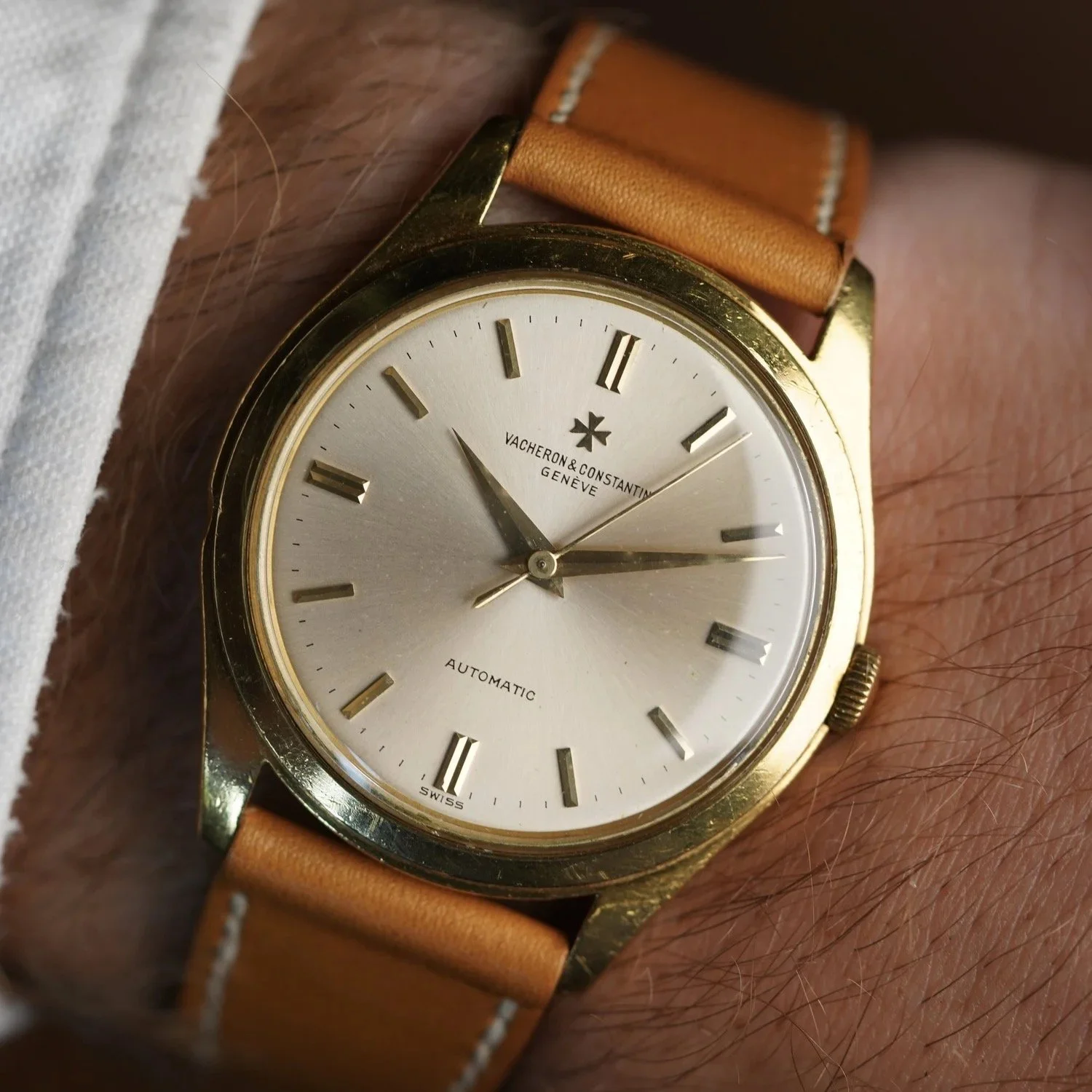 Vacheron &amp; Constantin Reference 6441 Spillman Case in 18K YG Unpolished