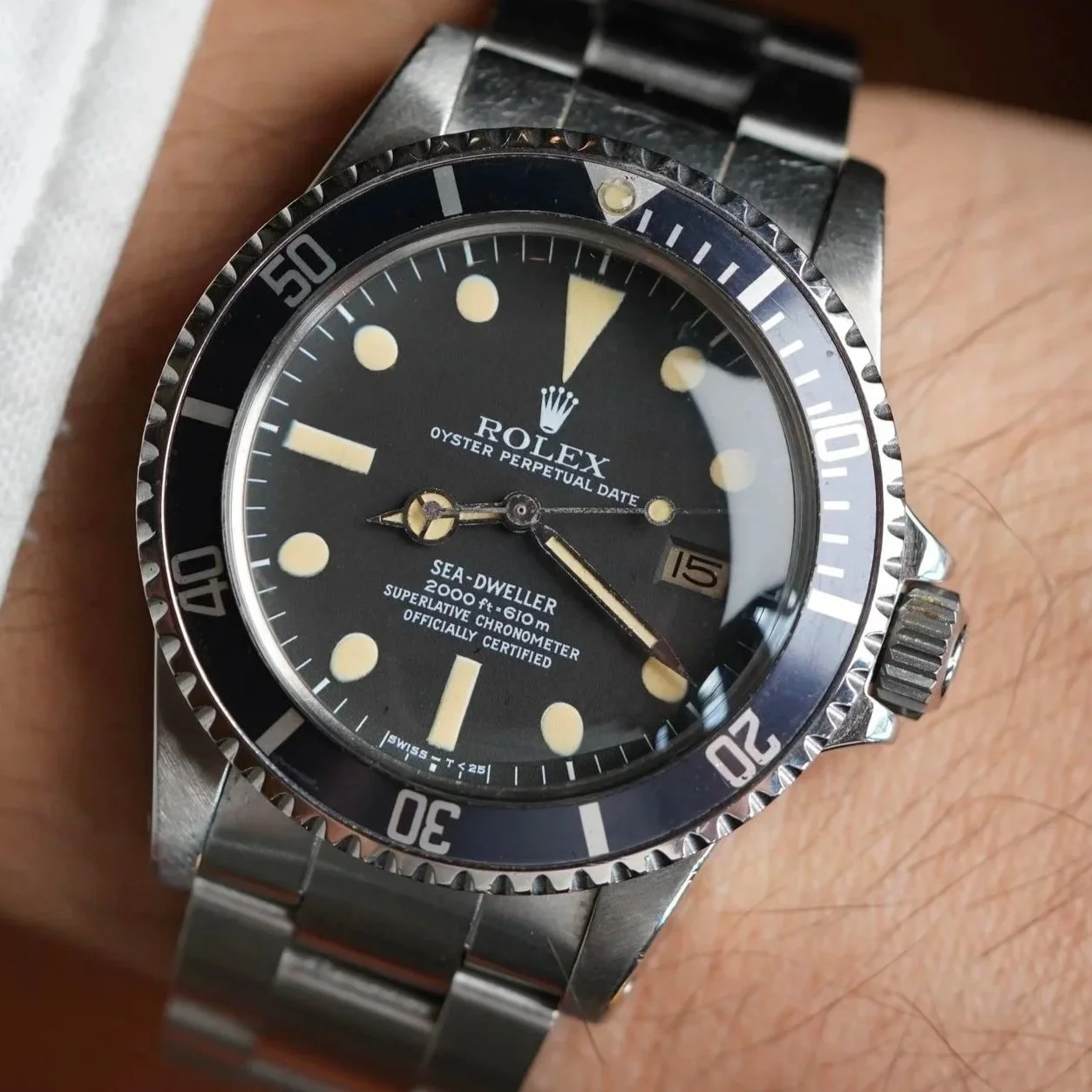 Rolex Sea-Dweller Reference 1665 Full Set w/ Service Papers