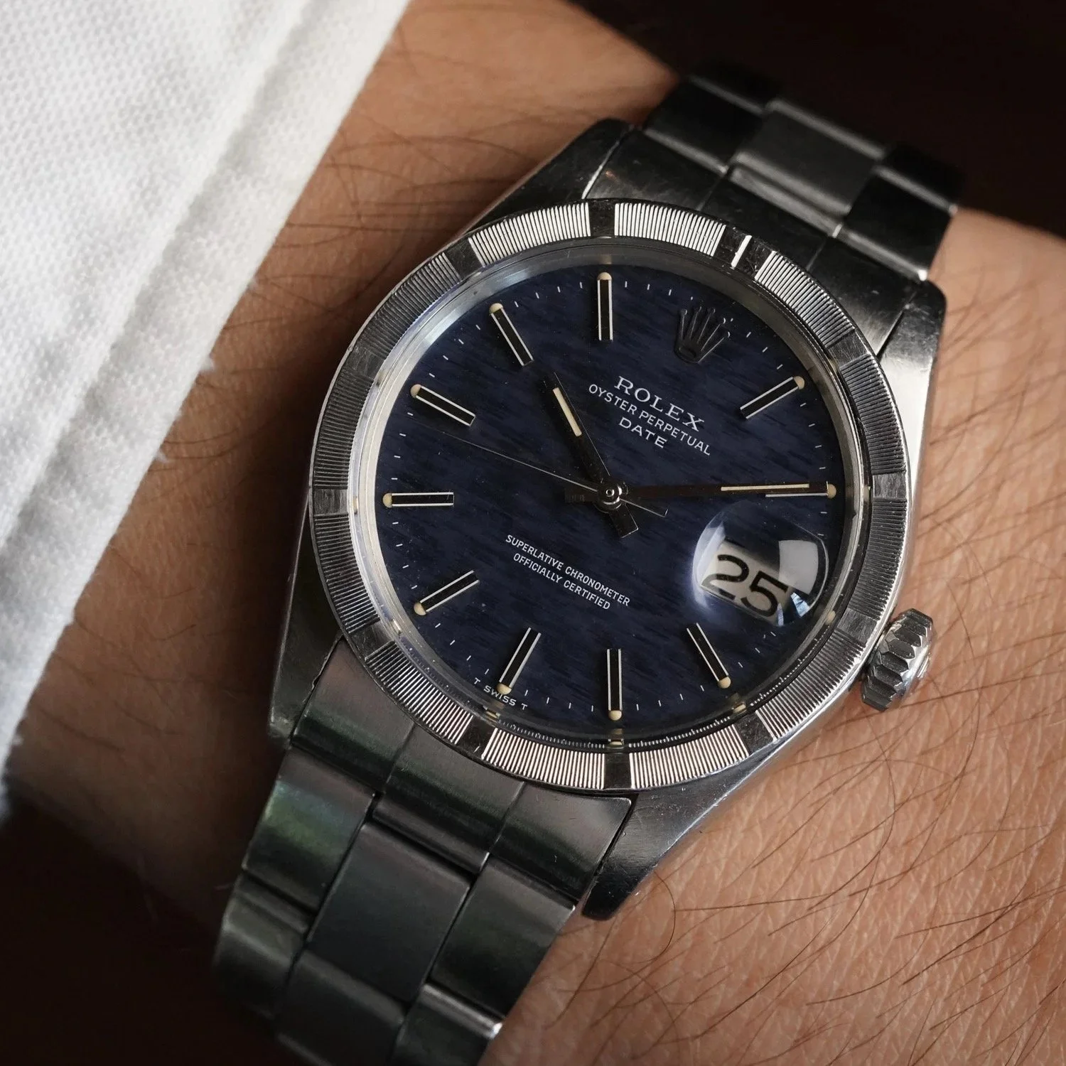 Rolex Mosaic Date Ref 1501 Unpolished