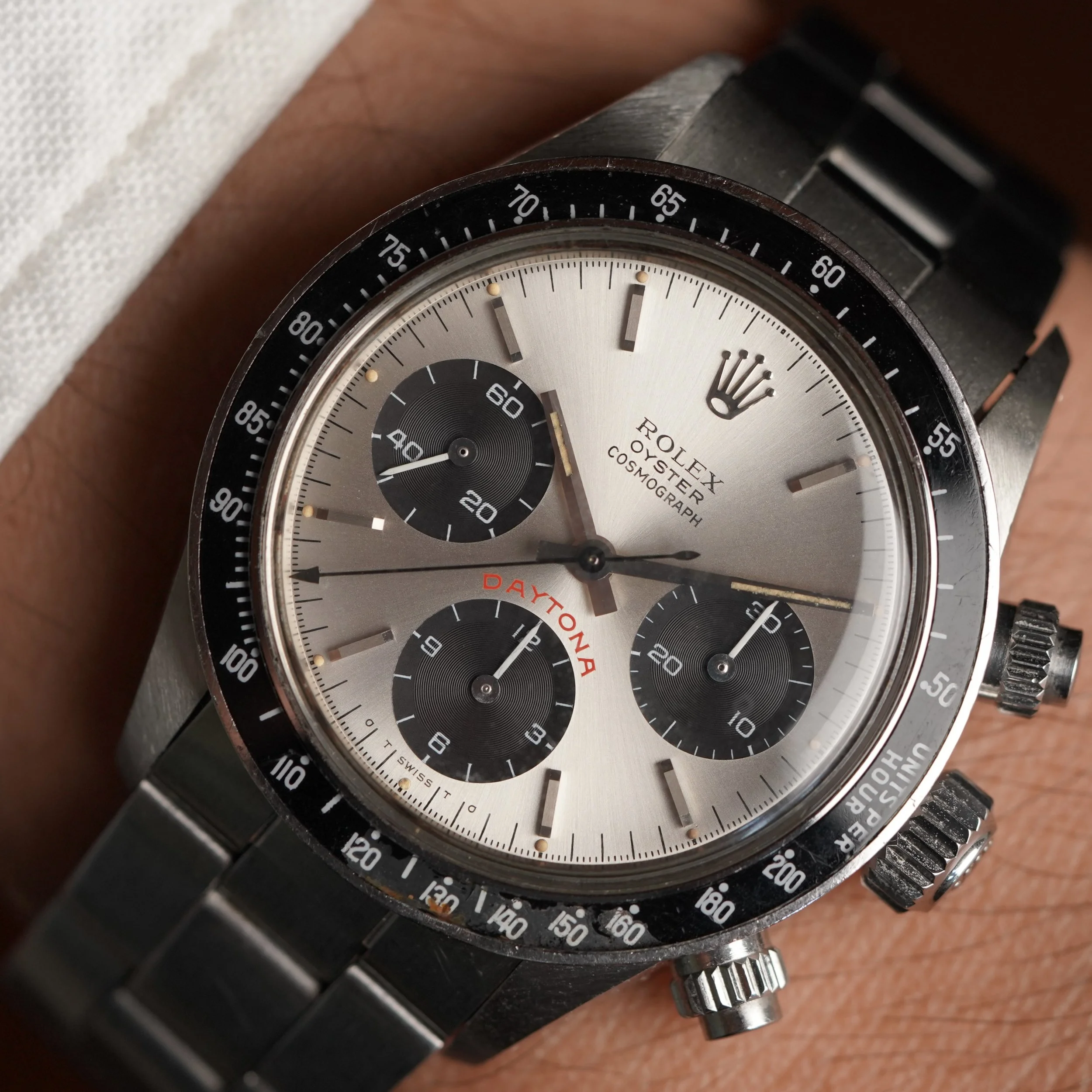 Rolex Sigma Dial Floating Big Red Daytona Reference 6263 Unpolished Full Set