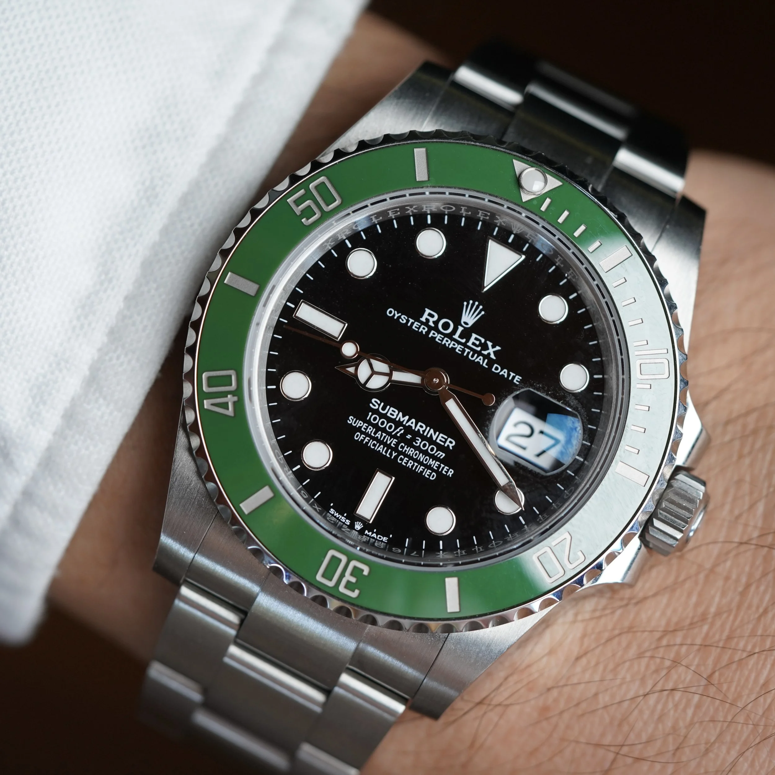 Rolex Submariner MK II Starbucks 126610LV Unpolished Full Set