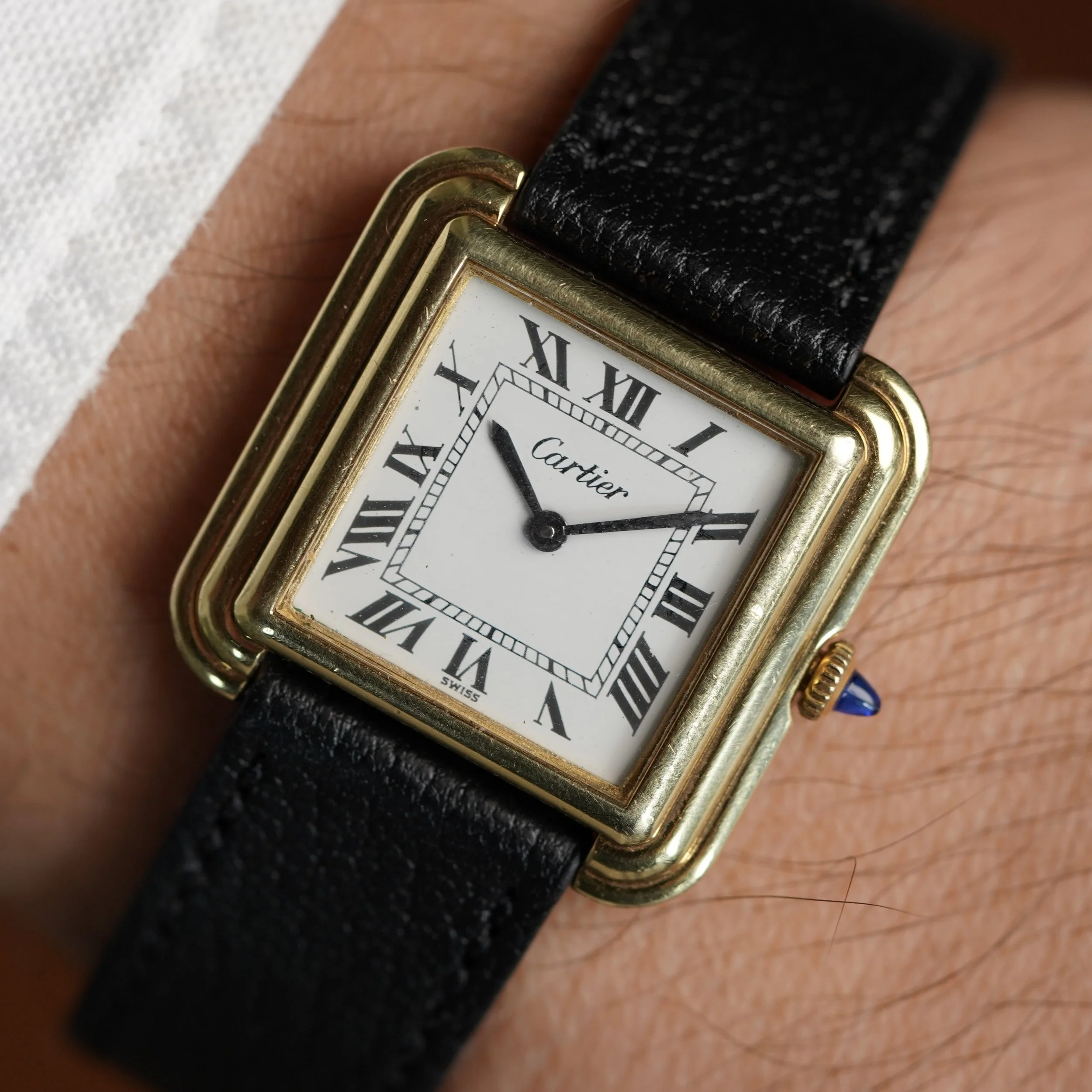 Cartier　VINTAGE Cartier Ellipse Gondole 78091 18k YG | Auctions | Loupe This