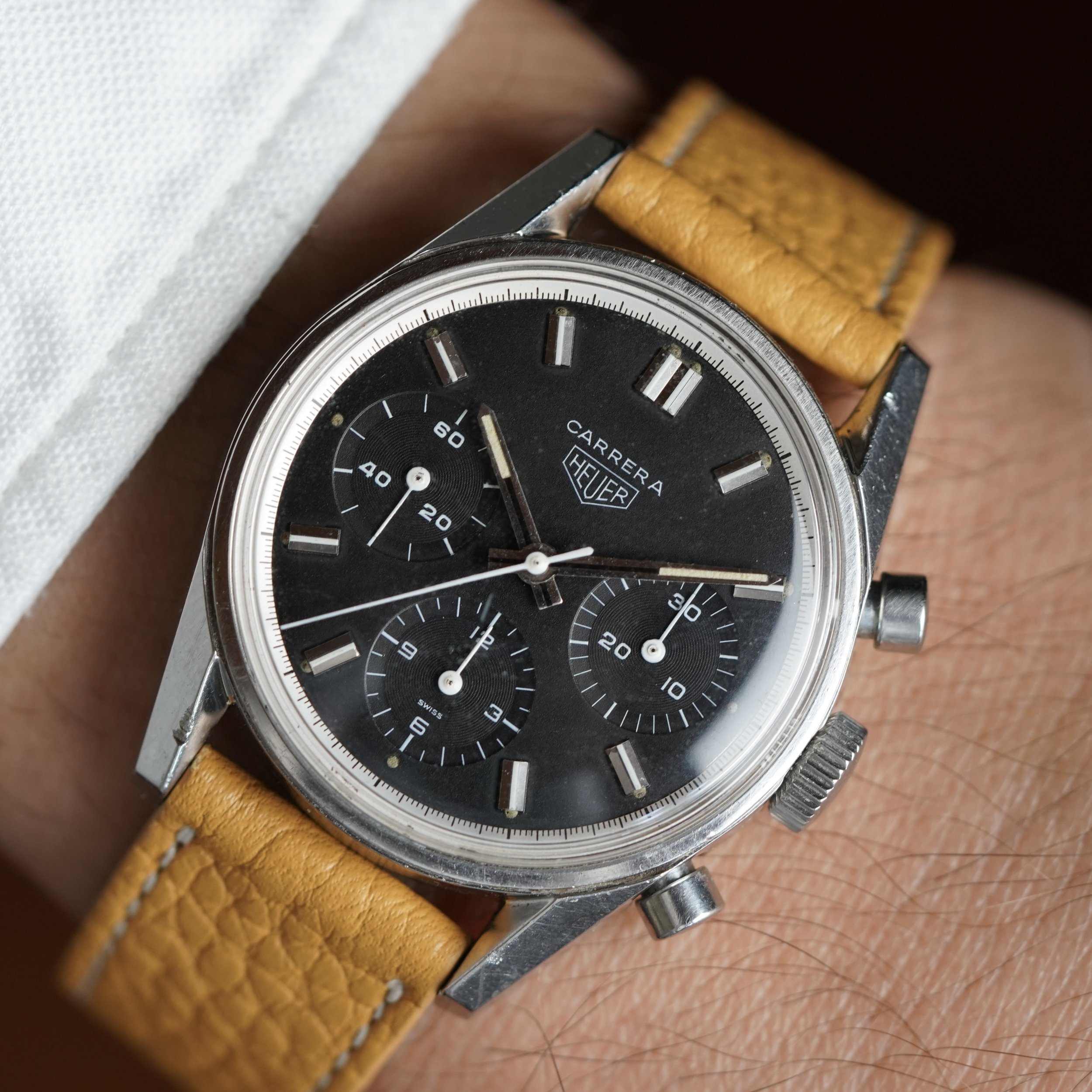 Heuer Carrera Reference 2447N Unpolished