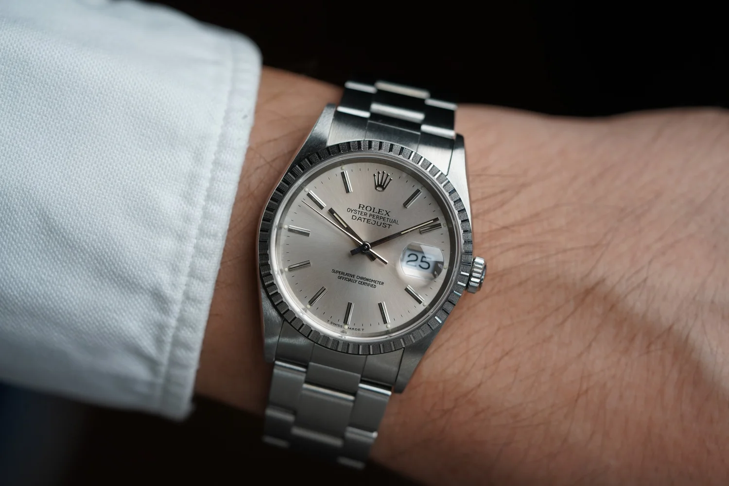 Rolex IBM Datejust 16220 Full Set — Wind Vintage