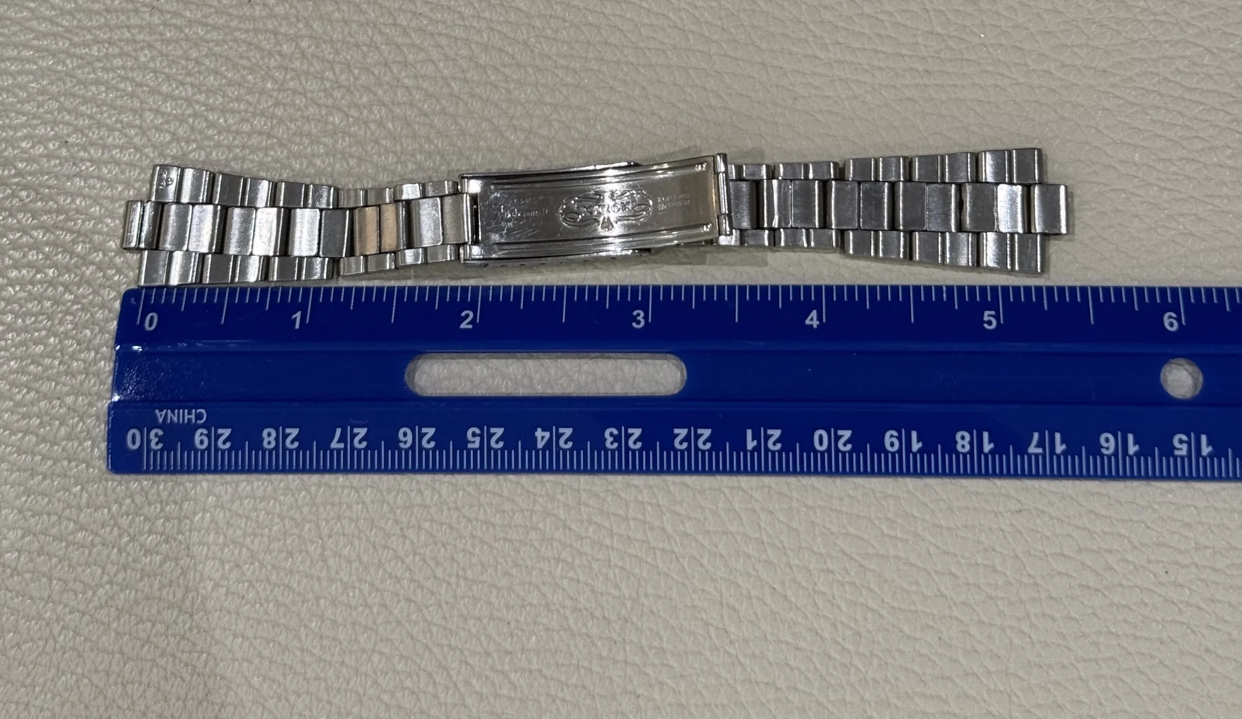 Rolex 7835 Folded Oyster Bracelet No End Links 5.5 Inches