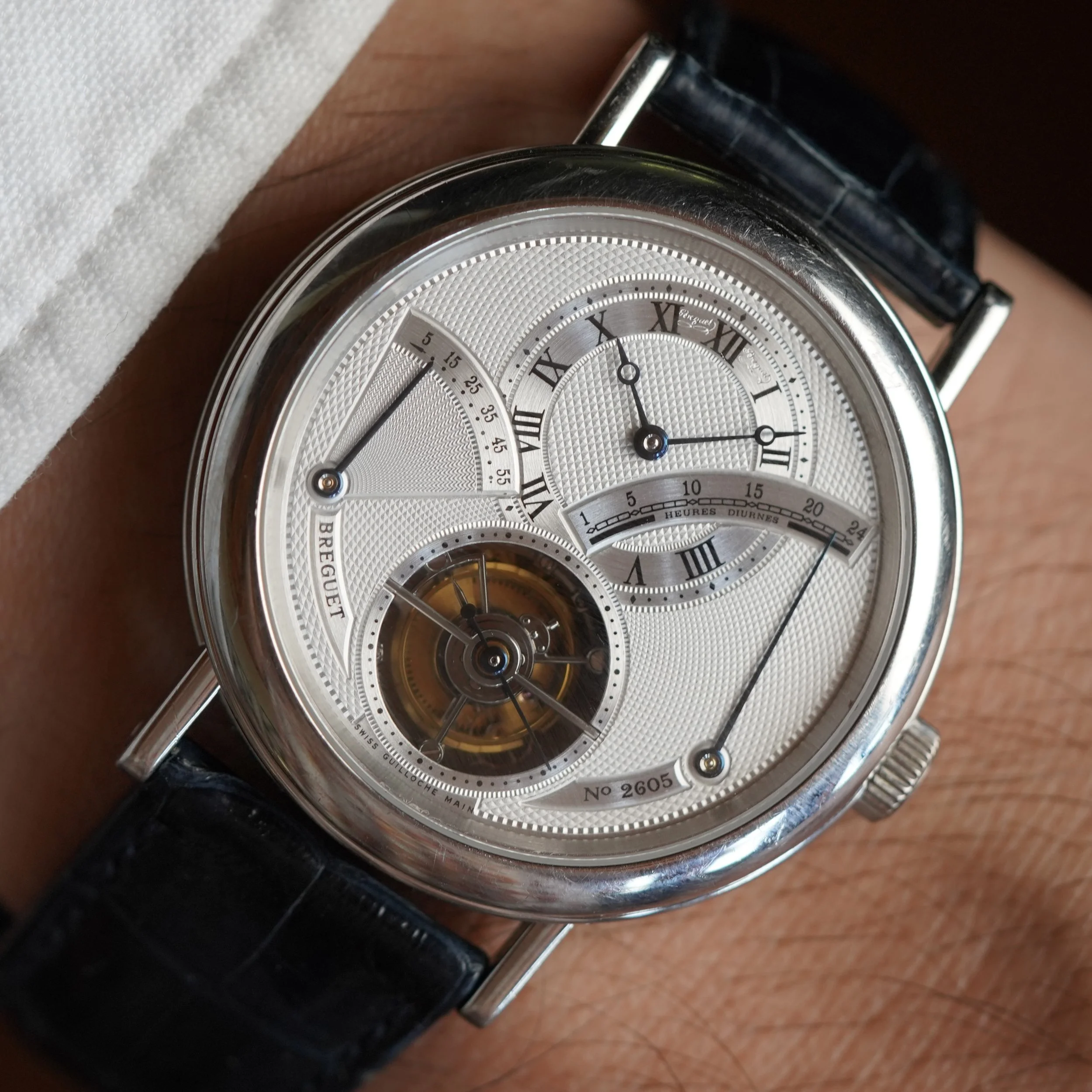 Breguet Tourbillon Ref 3657PT/12/9V6 with Box