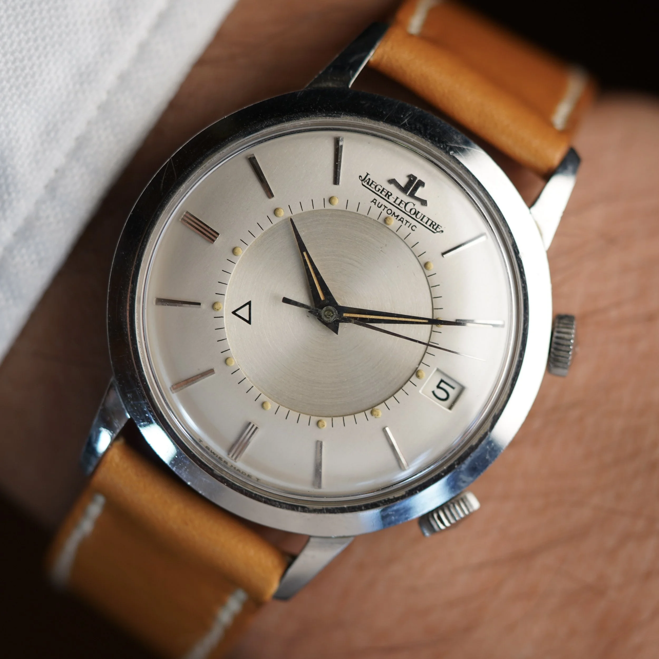 Jaeger-LeCoultre Memovox E 855 Unpolished
