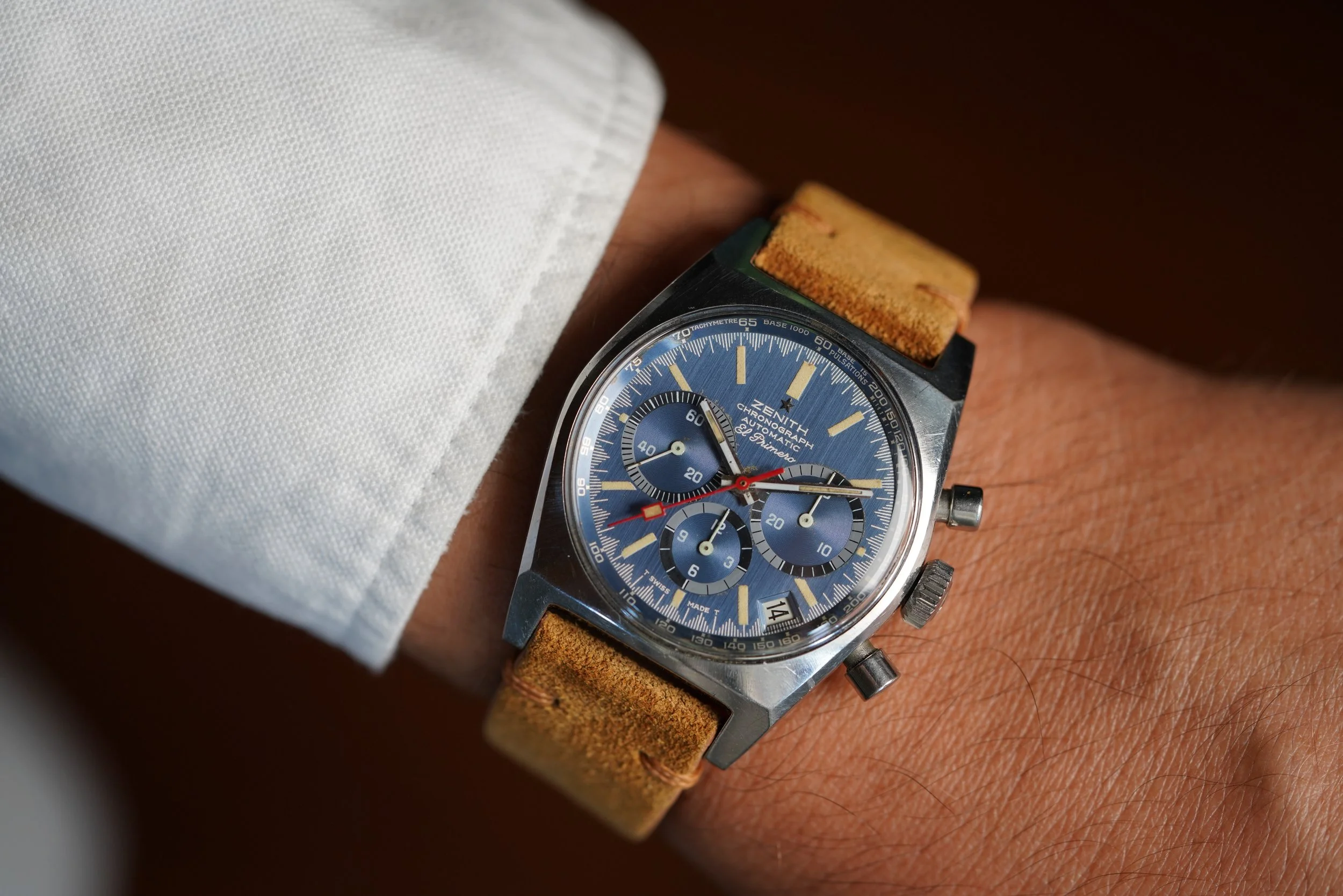 Zenith Covergirl El Primero Ref. A3818 Unpolished — Wind Vintage