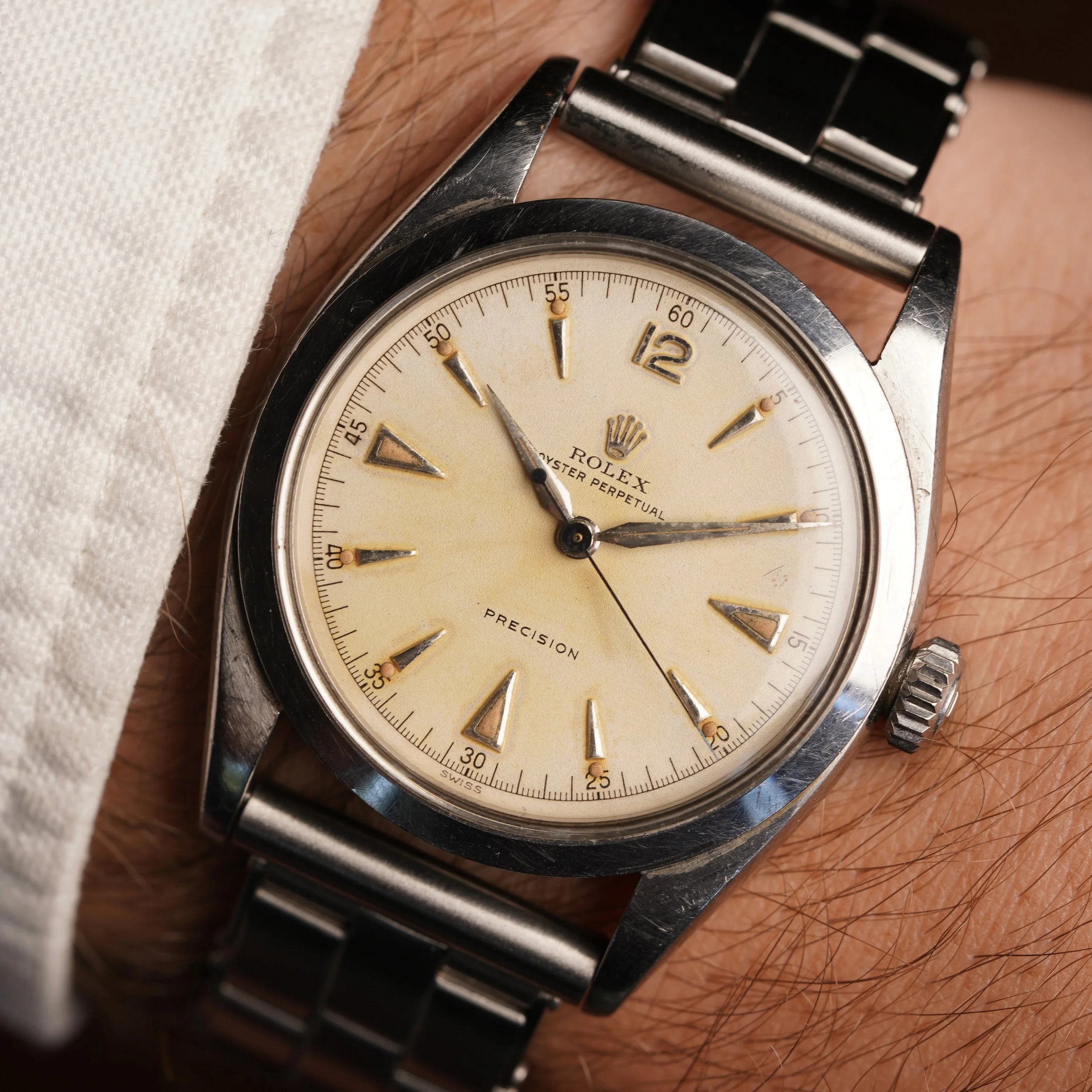 Rolex Pre-Explorer 36MM Oyster Perpetual Reference 6298 Unpolished