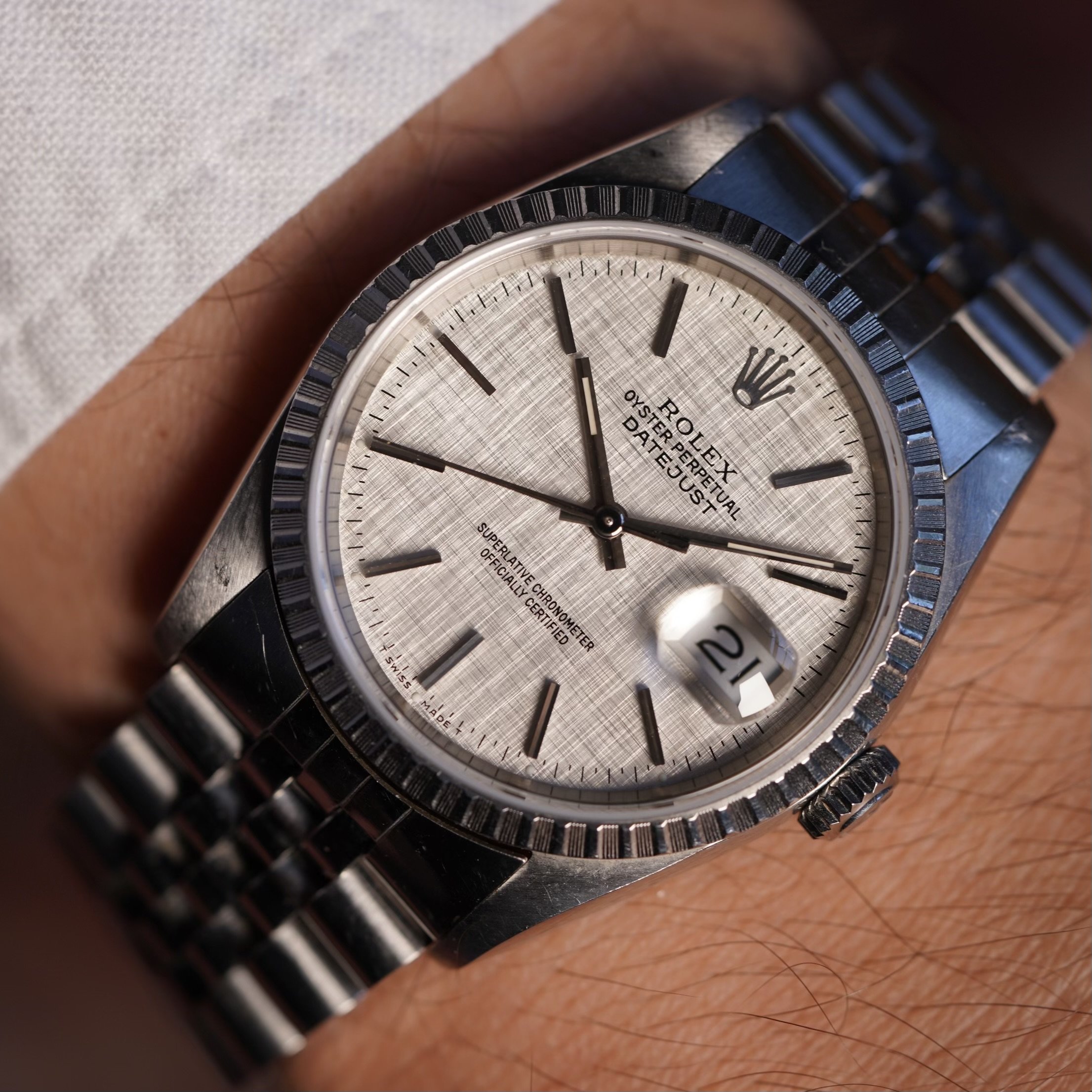 Linen datejust 2025