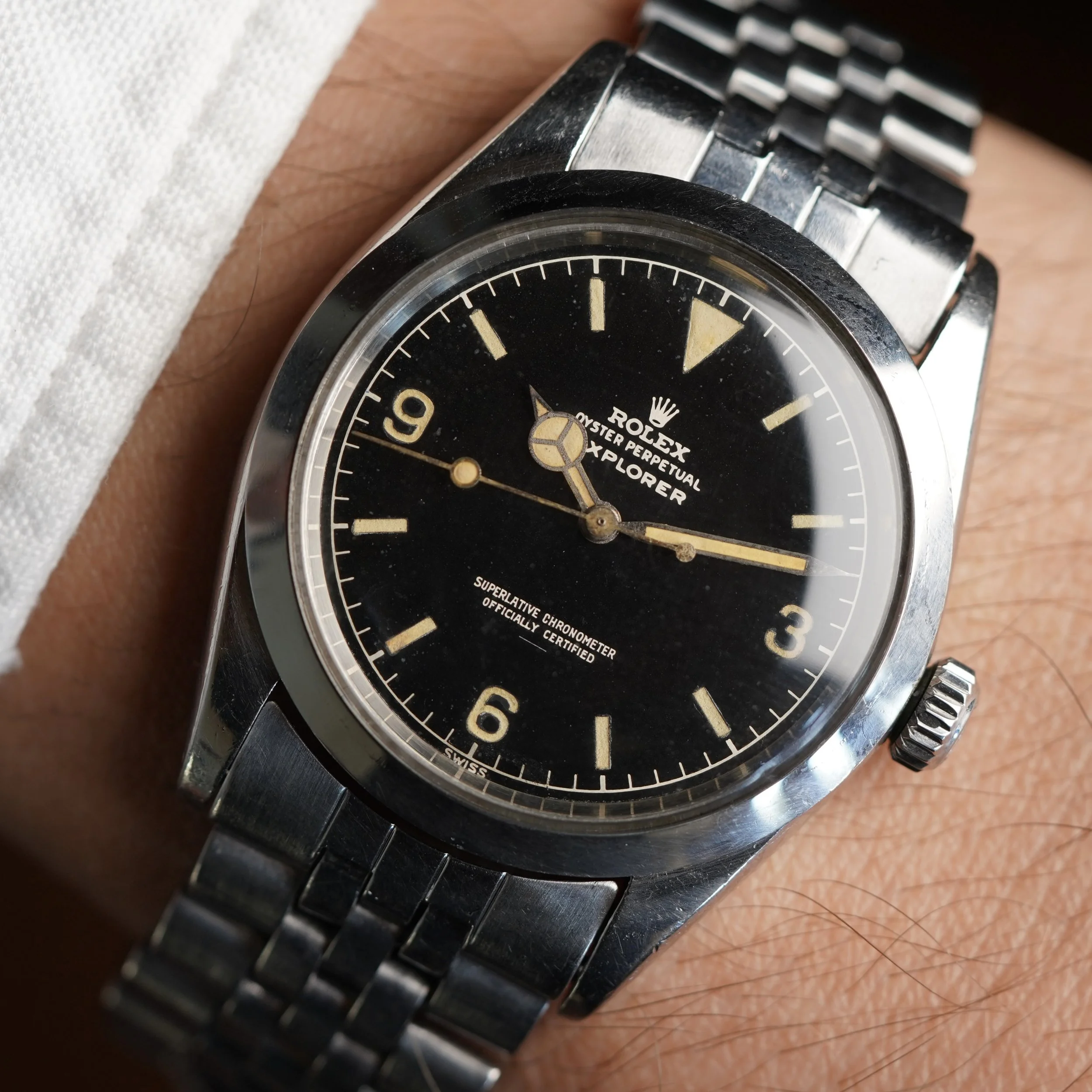 Rolex Explorer Underline Dial Reference 1016
