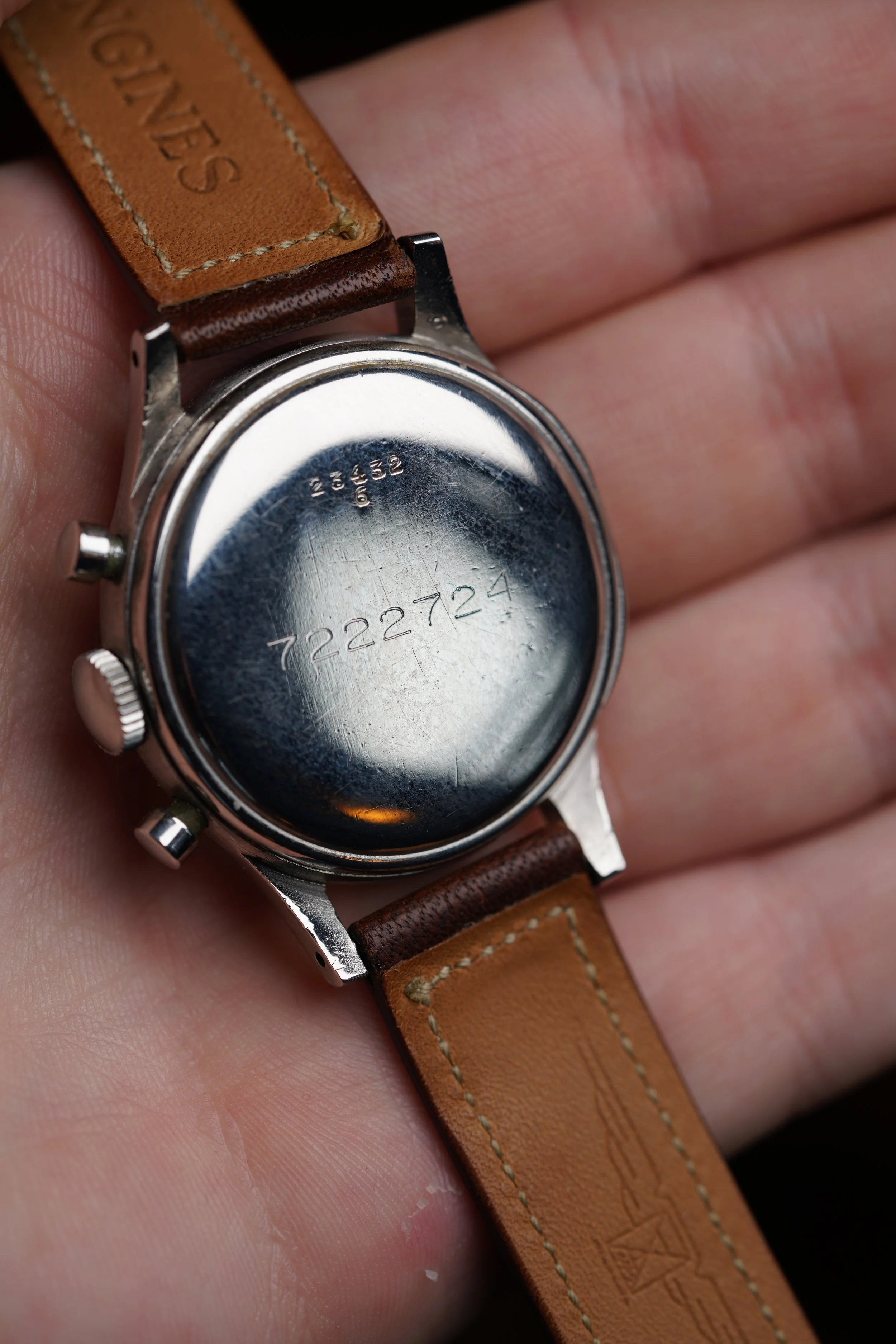 Longines 13ZN Chronograph Reference 5415 w/ Extract — Wind Vintage