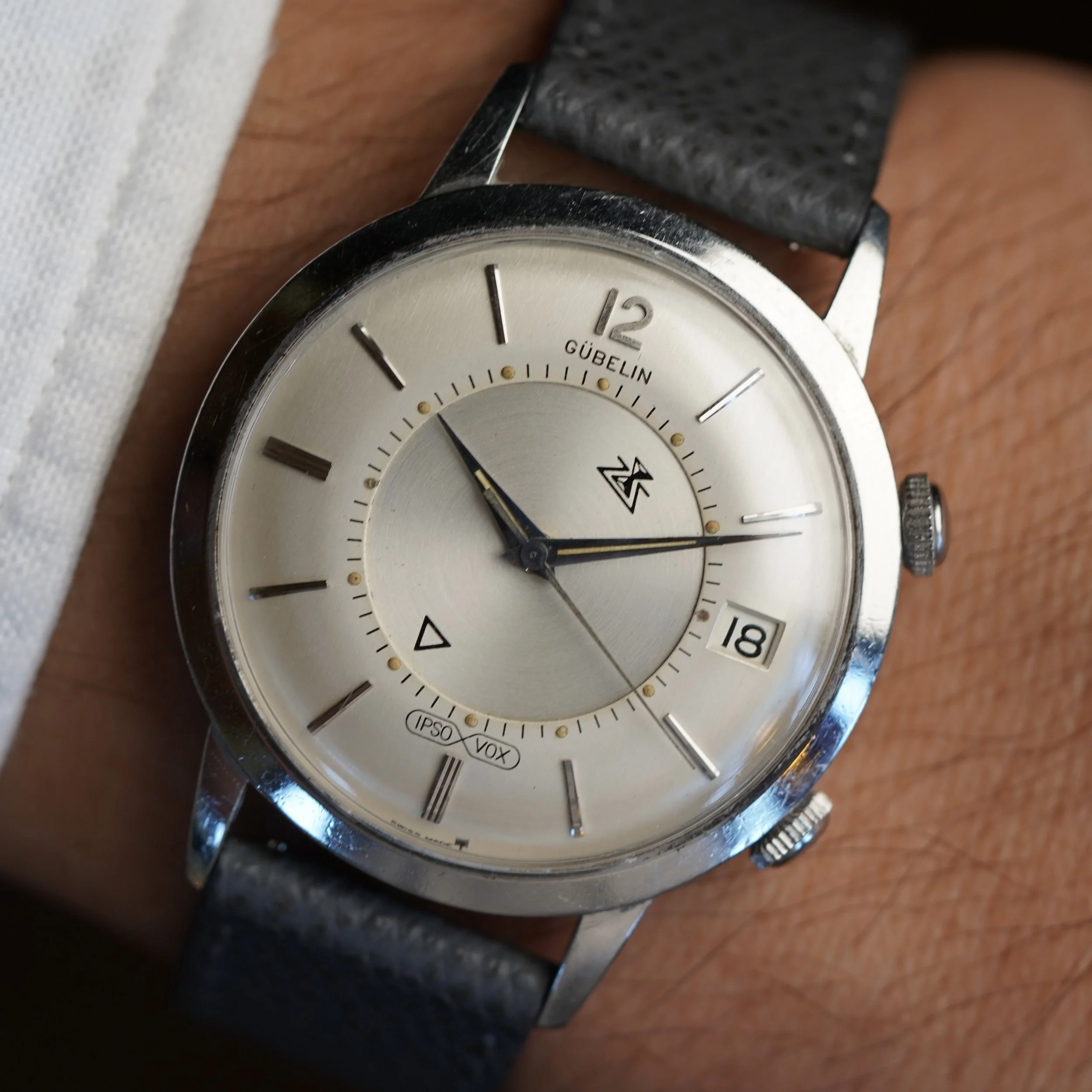 Gübelin Ipso-Vox Memovox E 855 By Jaeger-LeCoultre