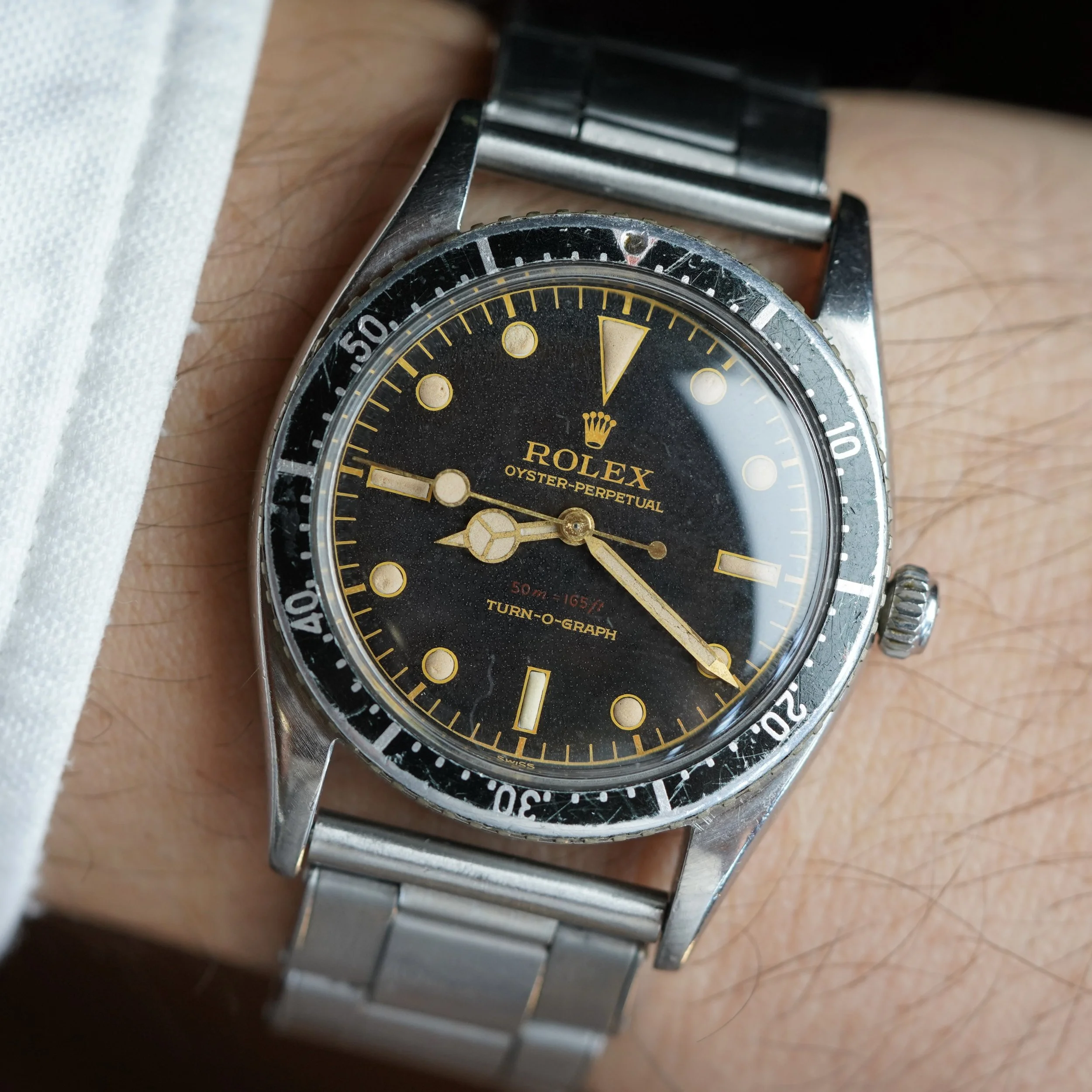 Rolex Turn-O-Graph Reference 6202 USAF w/ Copy of Letter of Provenance