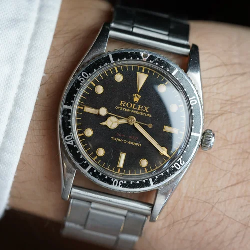 Rolex Turn-O-Graph Reference 6202 USAF w/ Copy of Letter of