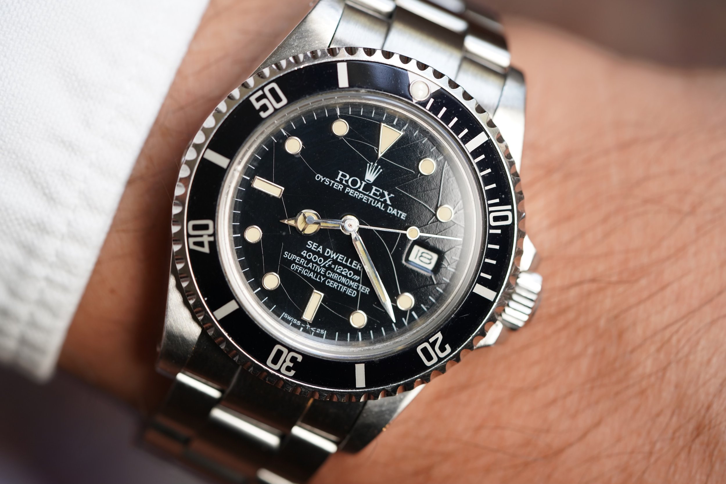 Rolex Spider Dial Sea-Dweller Reference 16660 — Wind Vintage