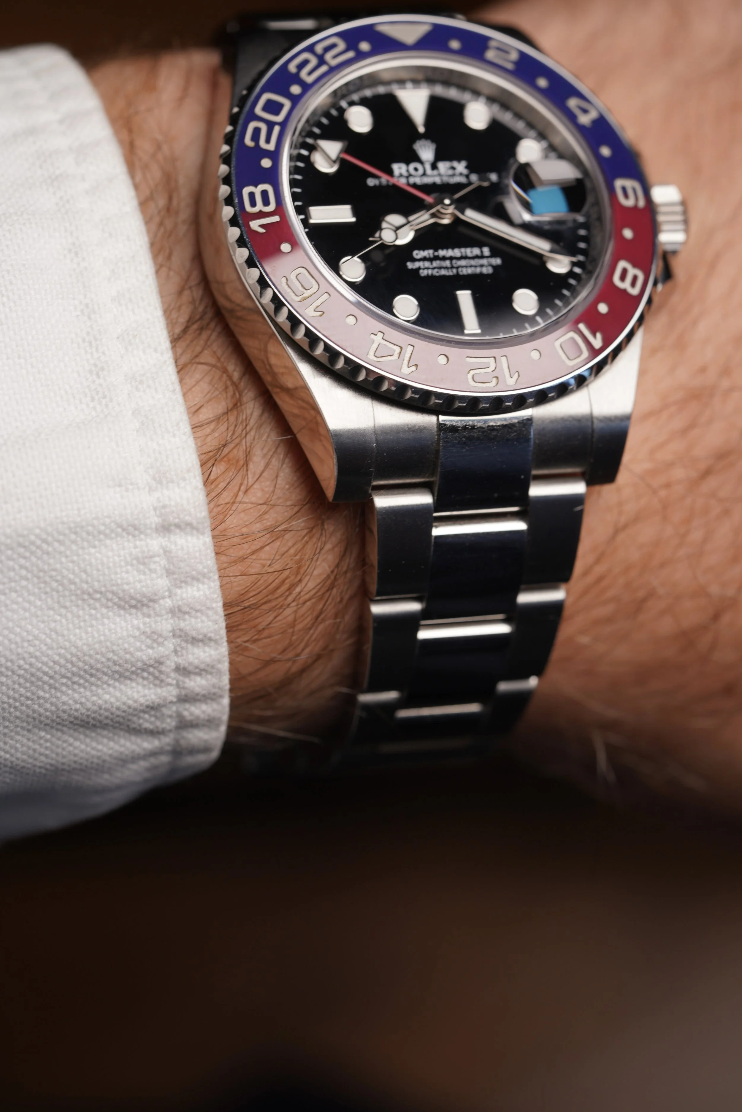 Rolex Pepsi GMT-Master II Ref. 126710BLRO w/ Box & Papers