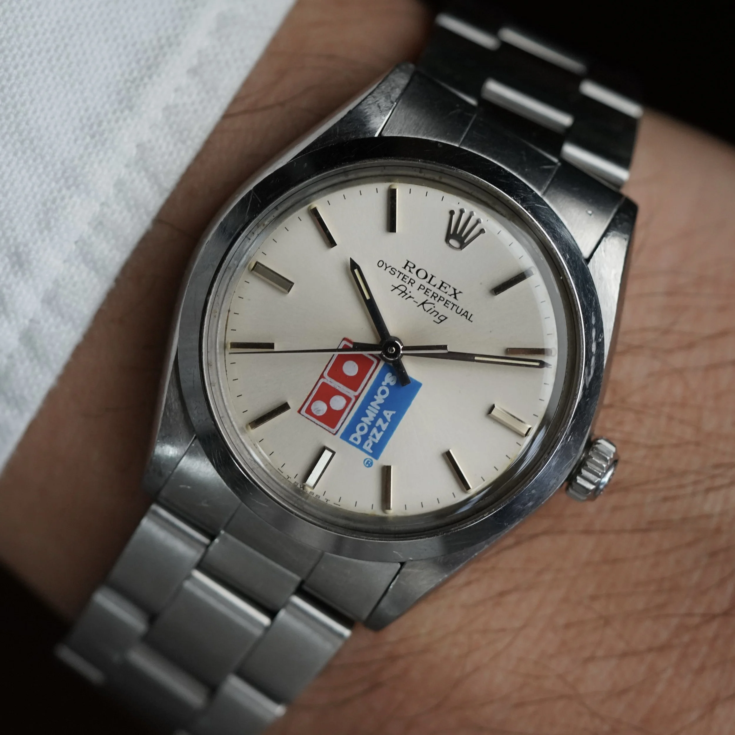 Rolex Domino's Air-King 5500 Unpolished