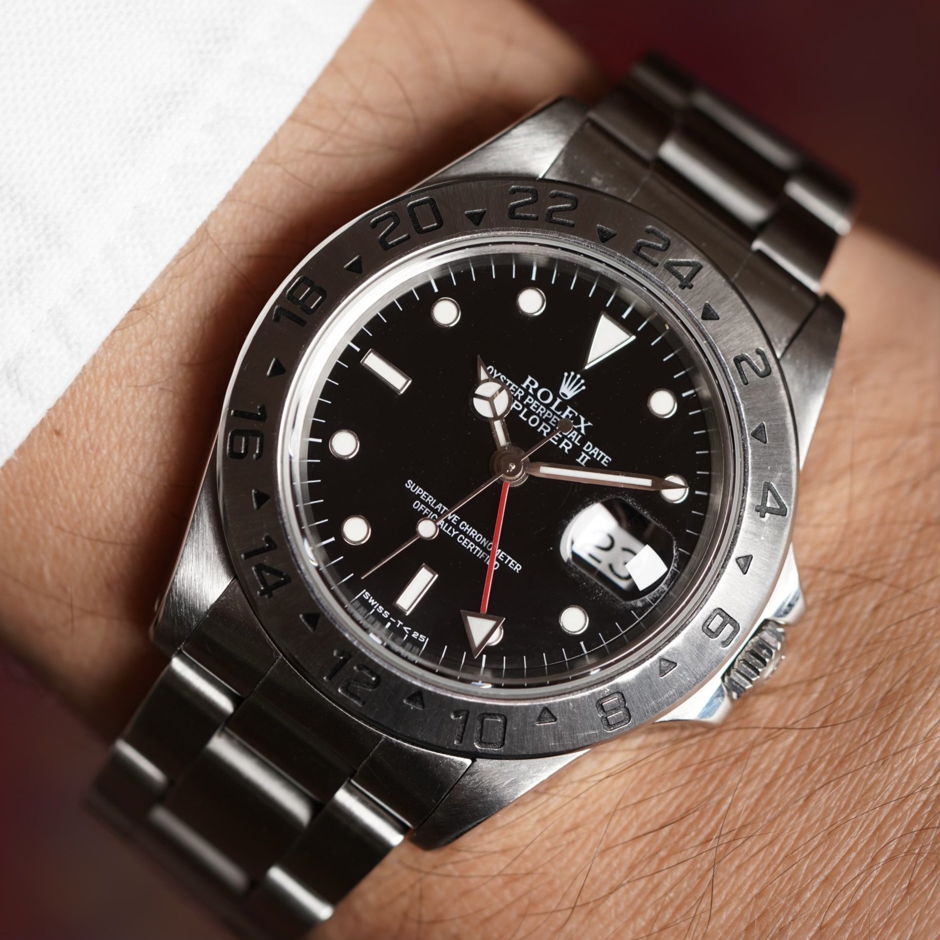 Rolex Explorer II Reference 16570 Wind Vintage
