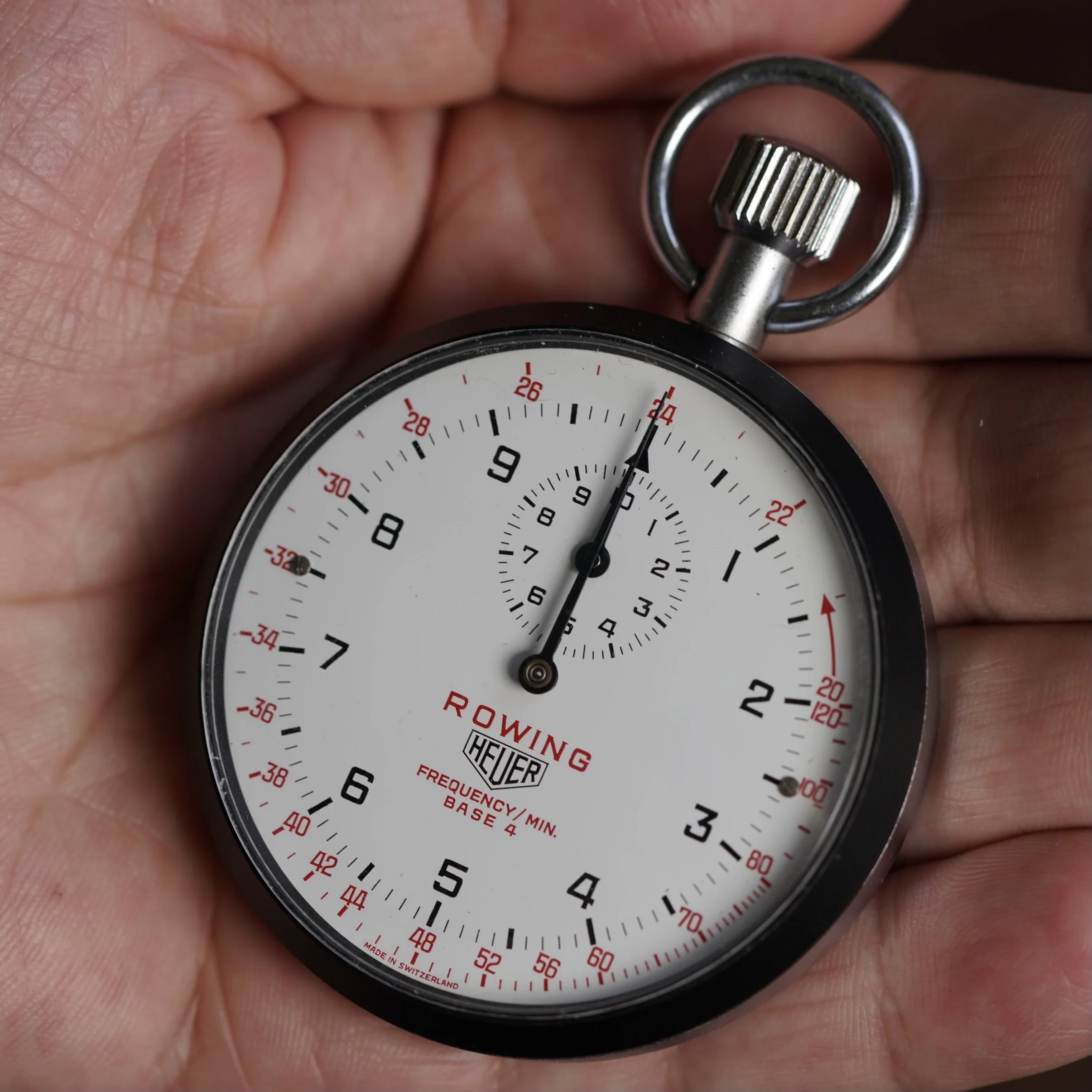 Heuer Rowing Stopwatch — Wind Vintage