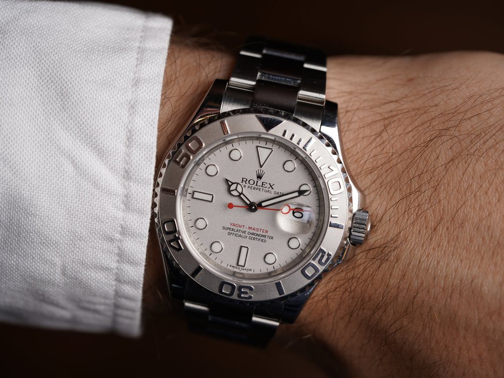 Rolex Yacht-Master Reference 116622-0002 Rolesium/Platinum Full Set ...
