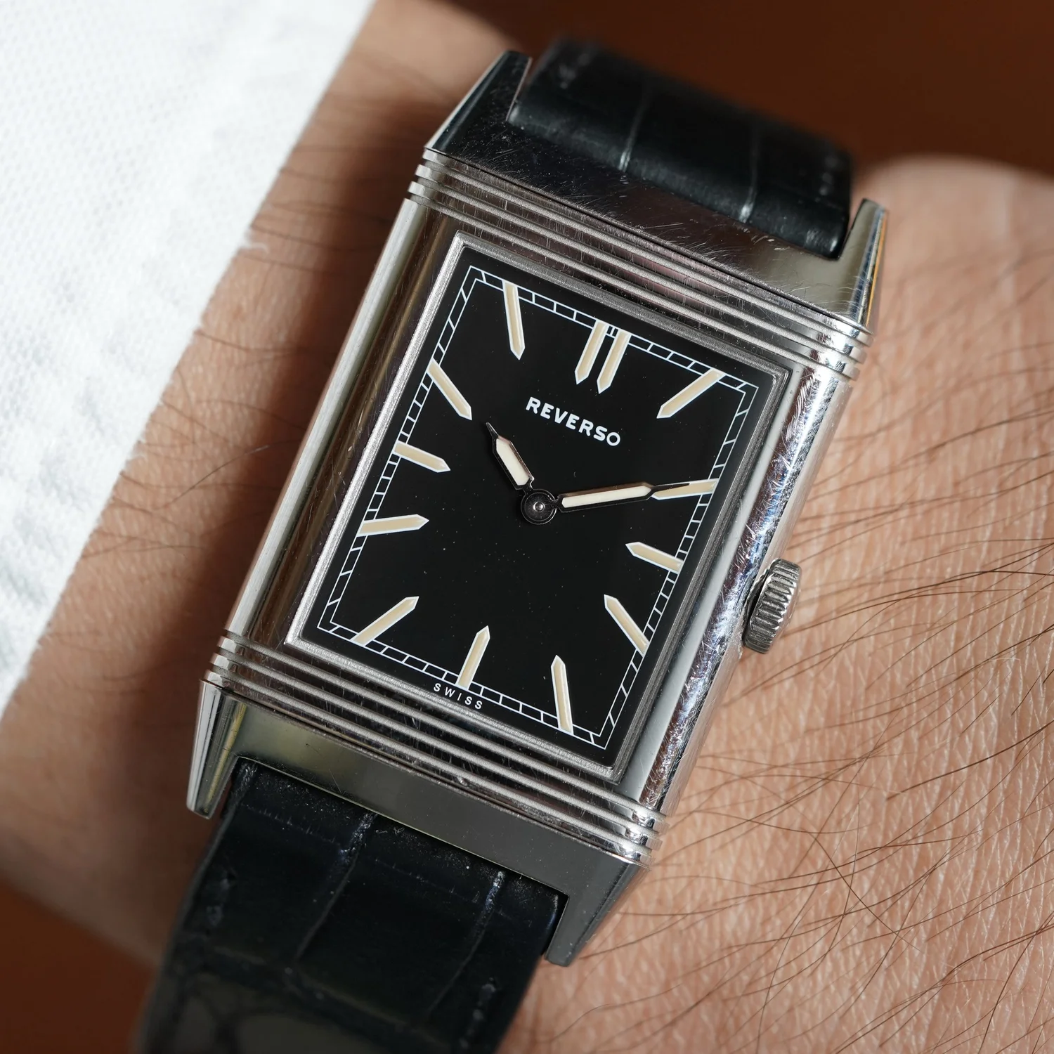 Jaeger-LeCoultre Reverso Tribute to 1931 Unpolished Full Set — Wind Vintage